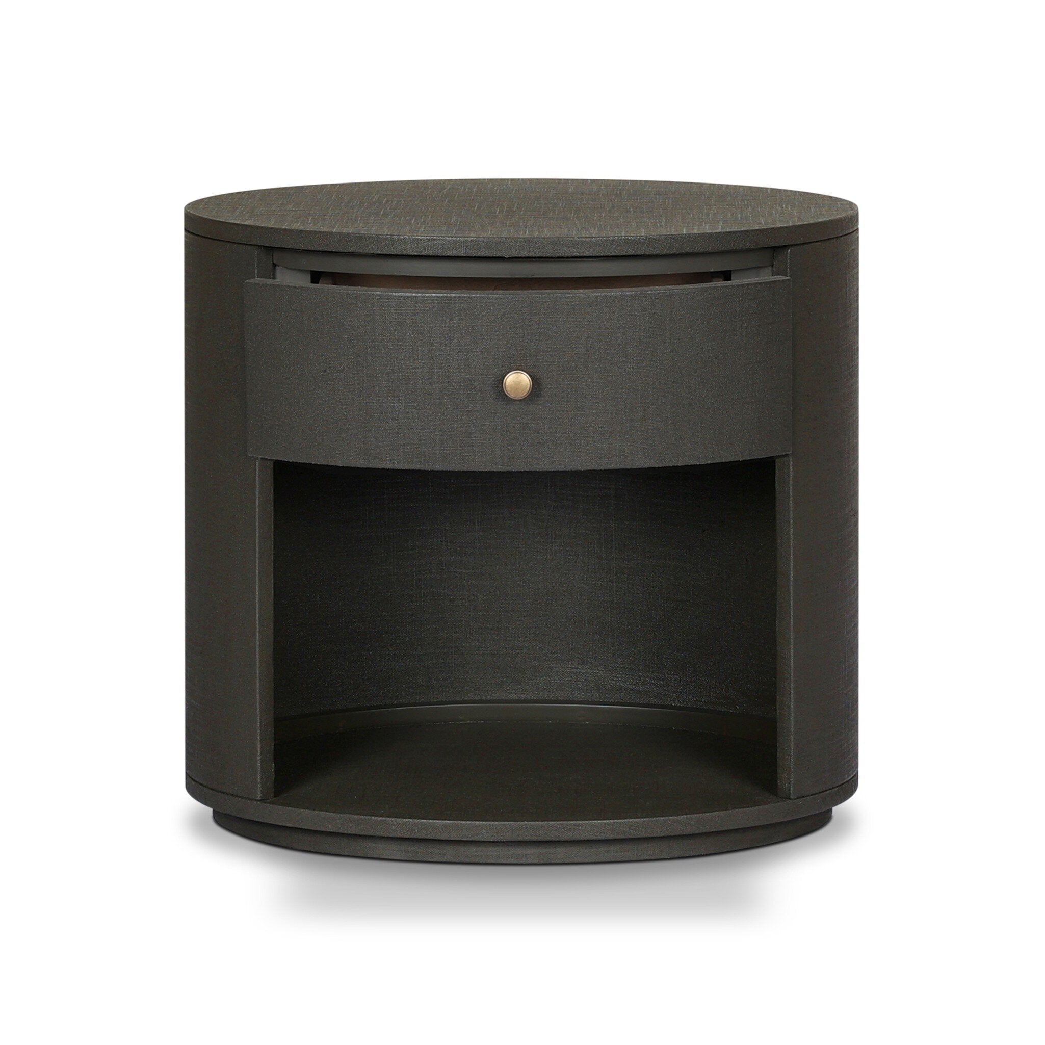 Amelia Oval One Drawer Nightstand