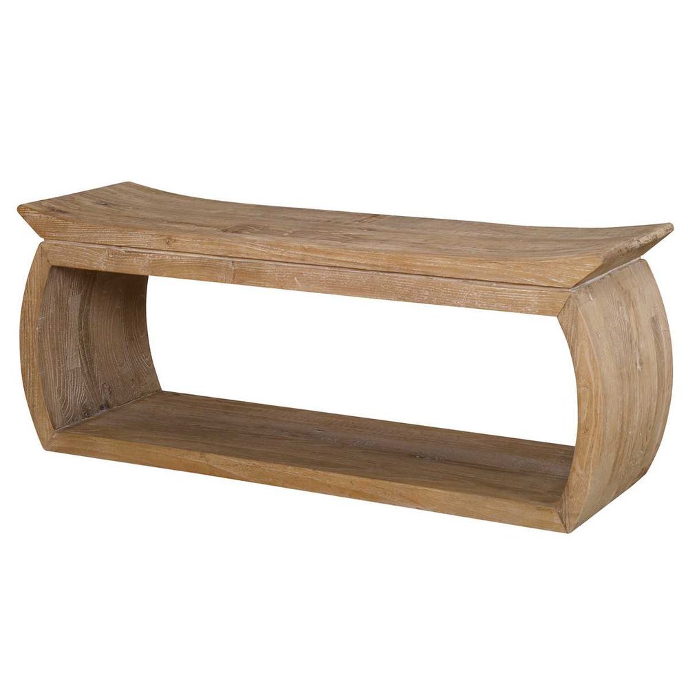 Uttermost Connor Elm Accent Stool