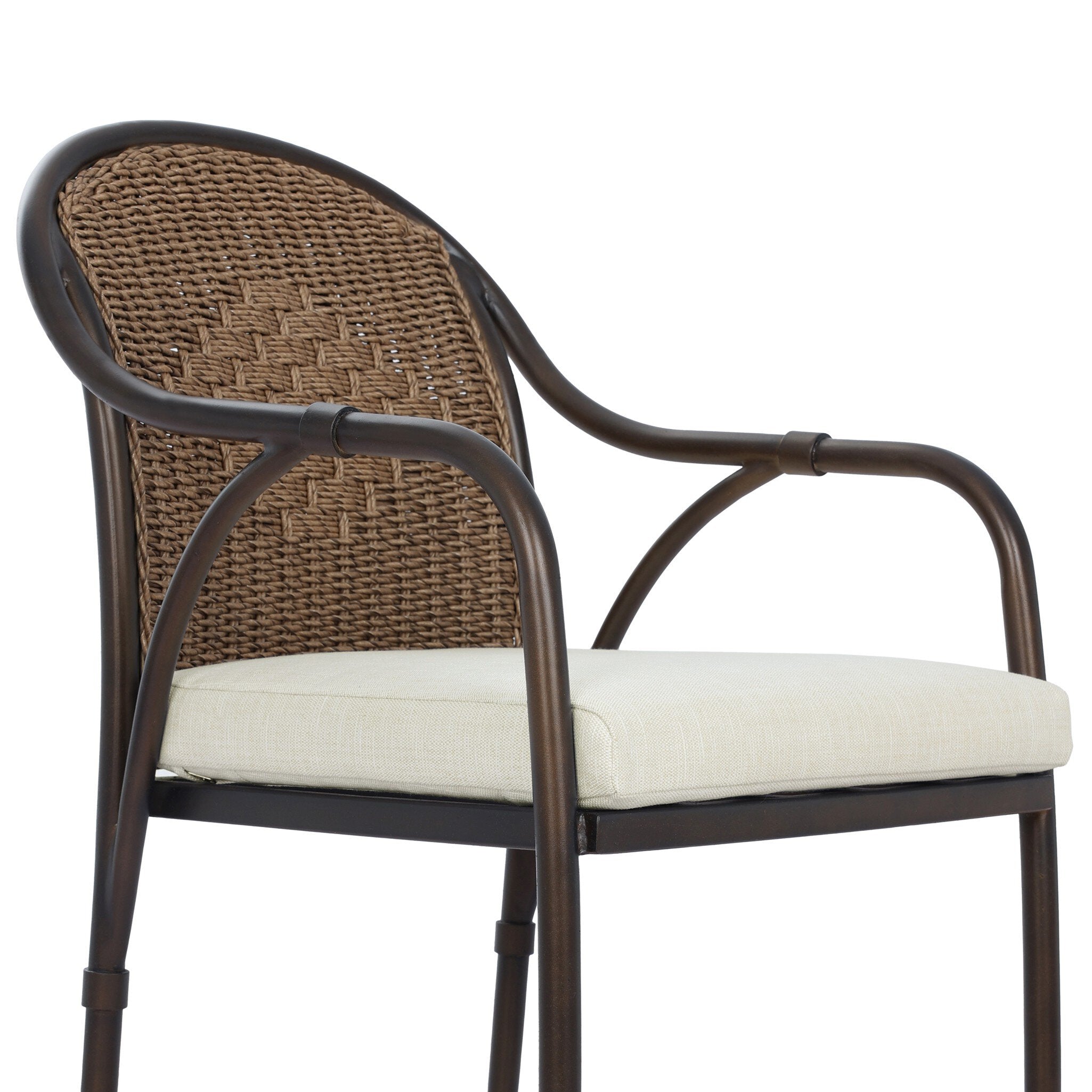 Graciela Outdoor Dining Chair - Vergo Cream