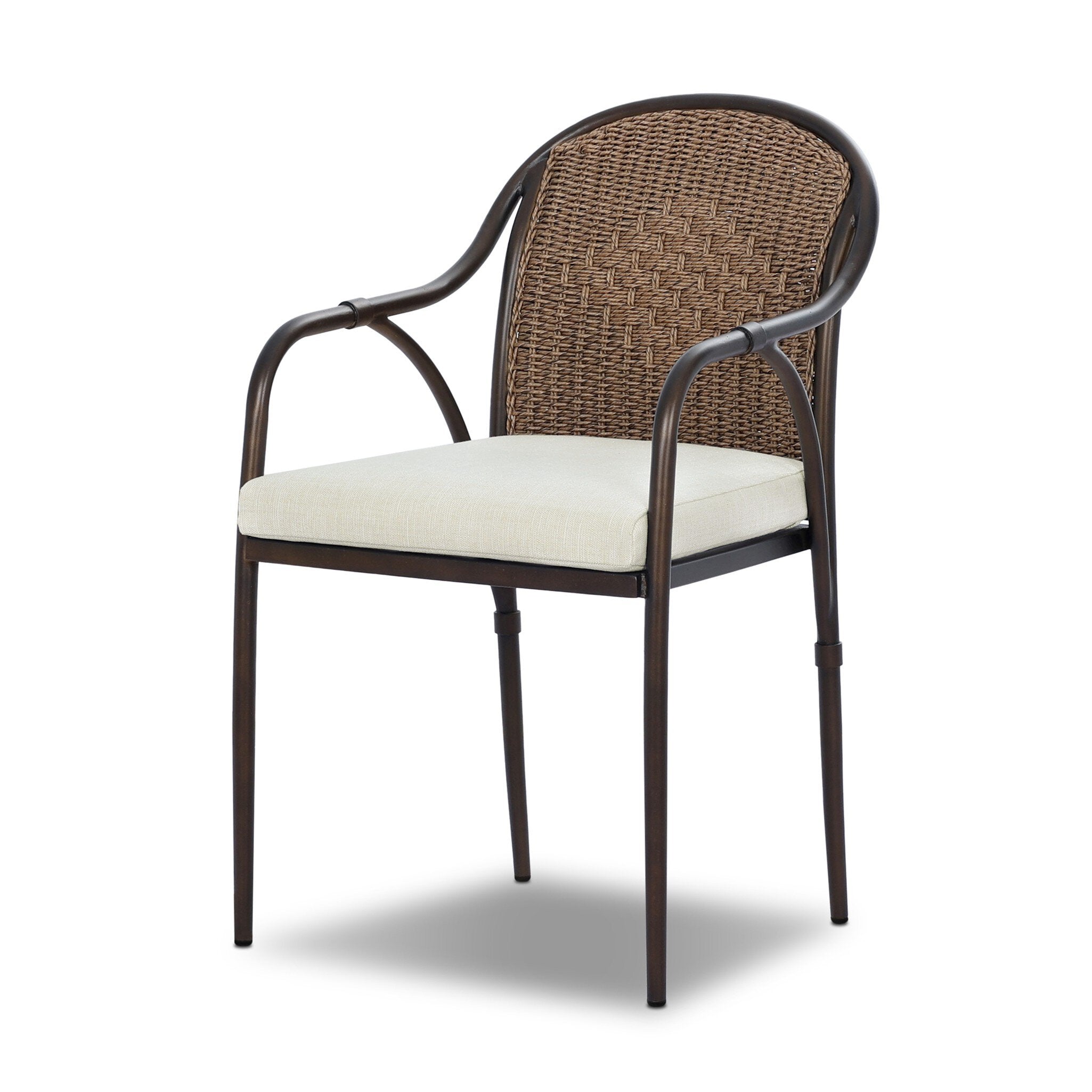 Graciela Outdoor Dining Chair - Vergo Cream