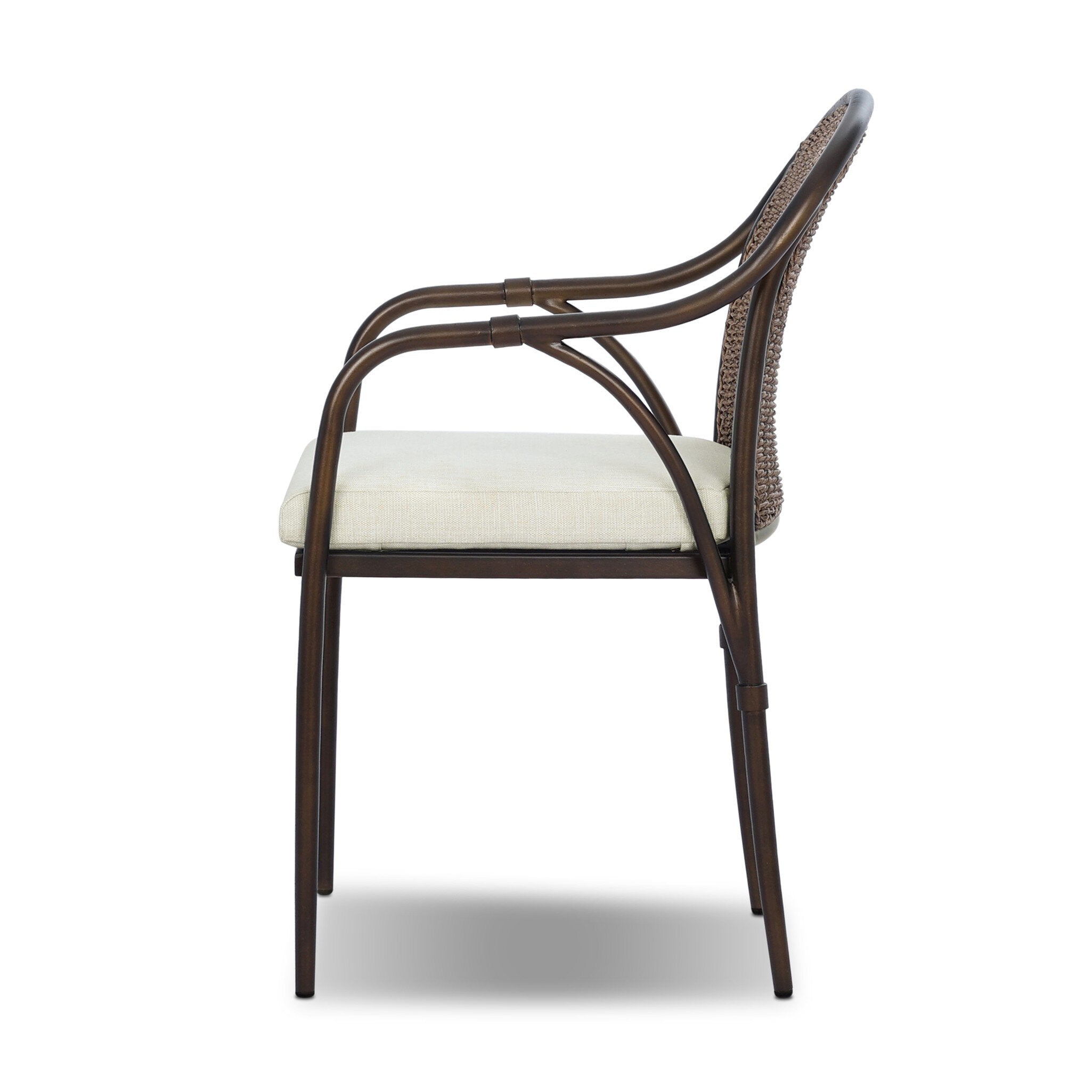 Graciela Outdoor Dining Chair - Vergo Cream