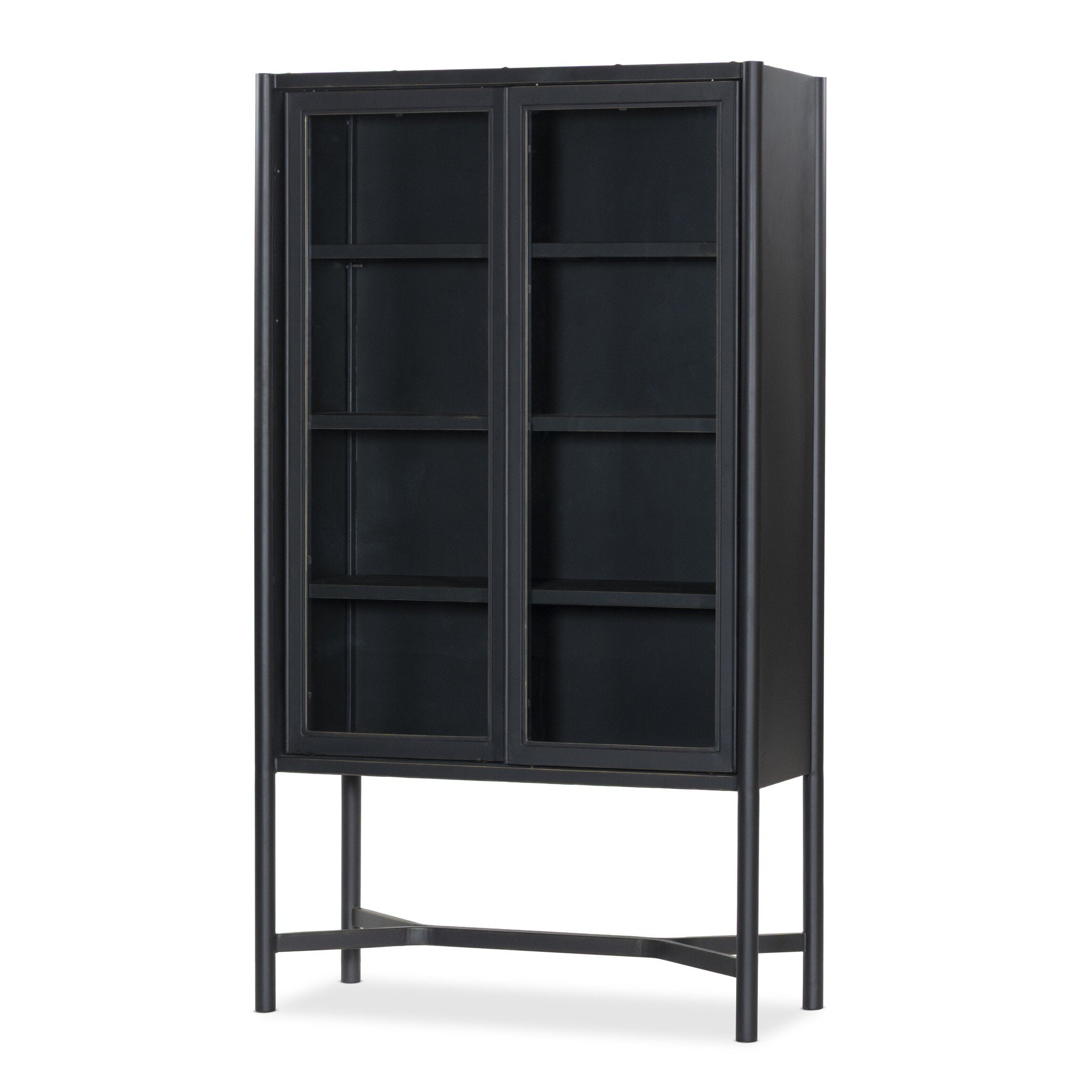 Saxon Cabinet - Brushed Bronze Patina