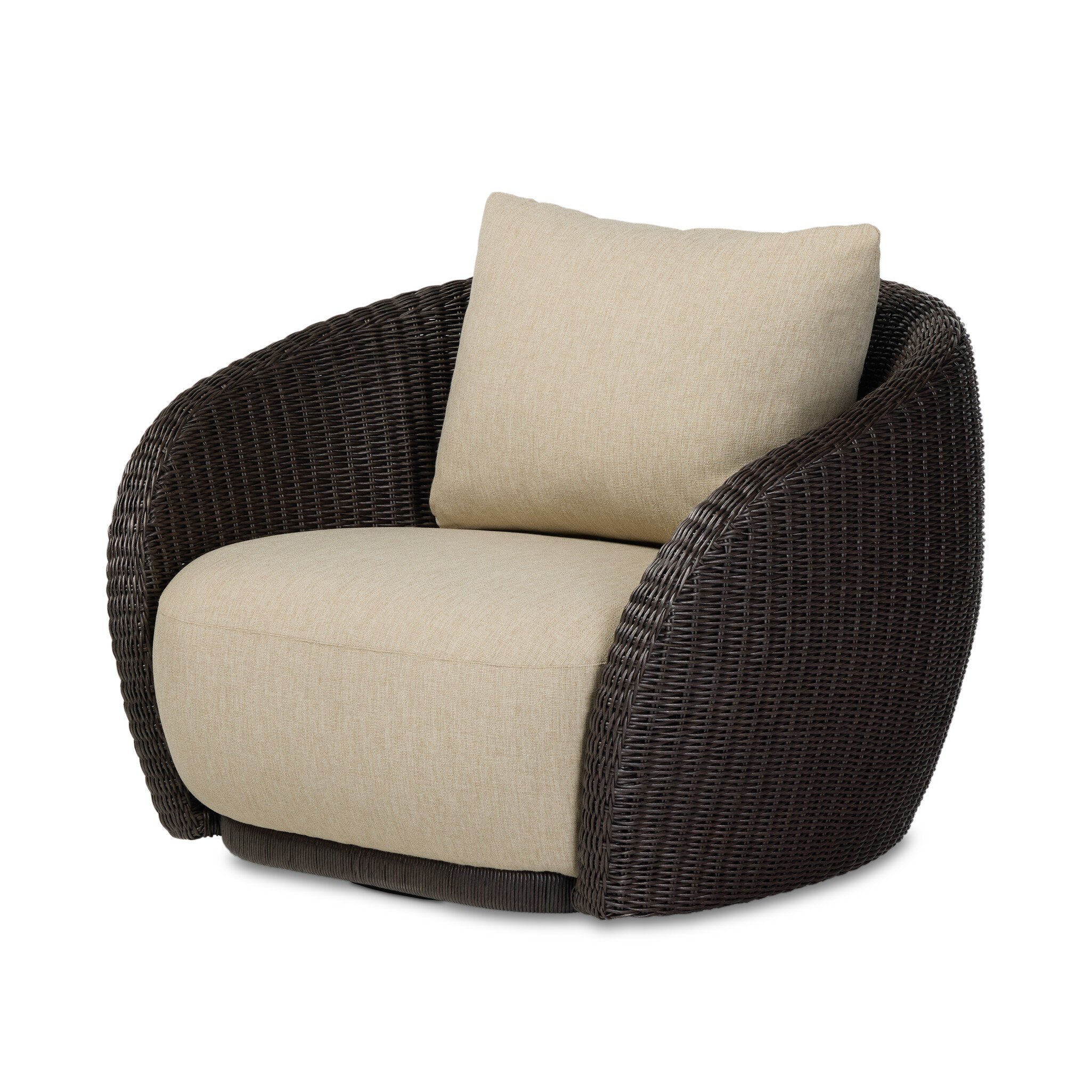 Cyra Outdoor Swivel Chair - Alessi Buff