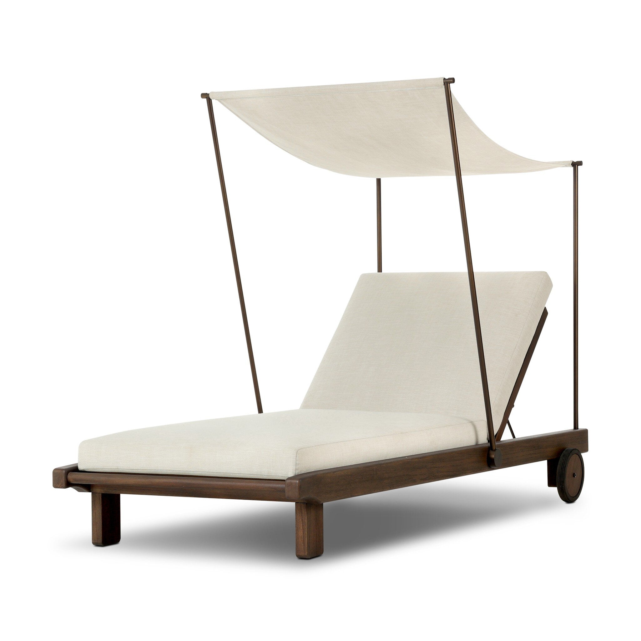 Polima Outdoor Chaise - Vergo Cream