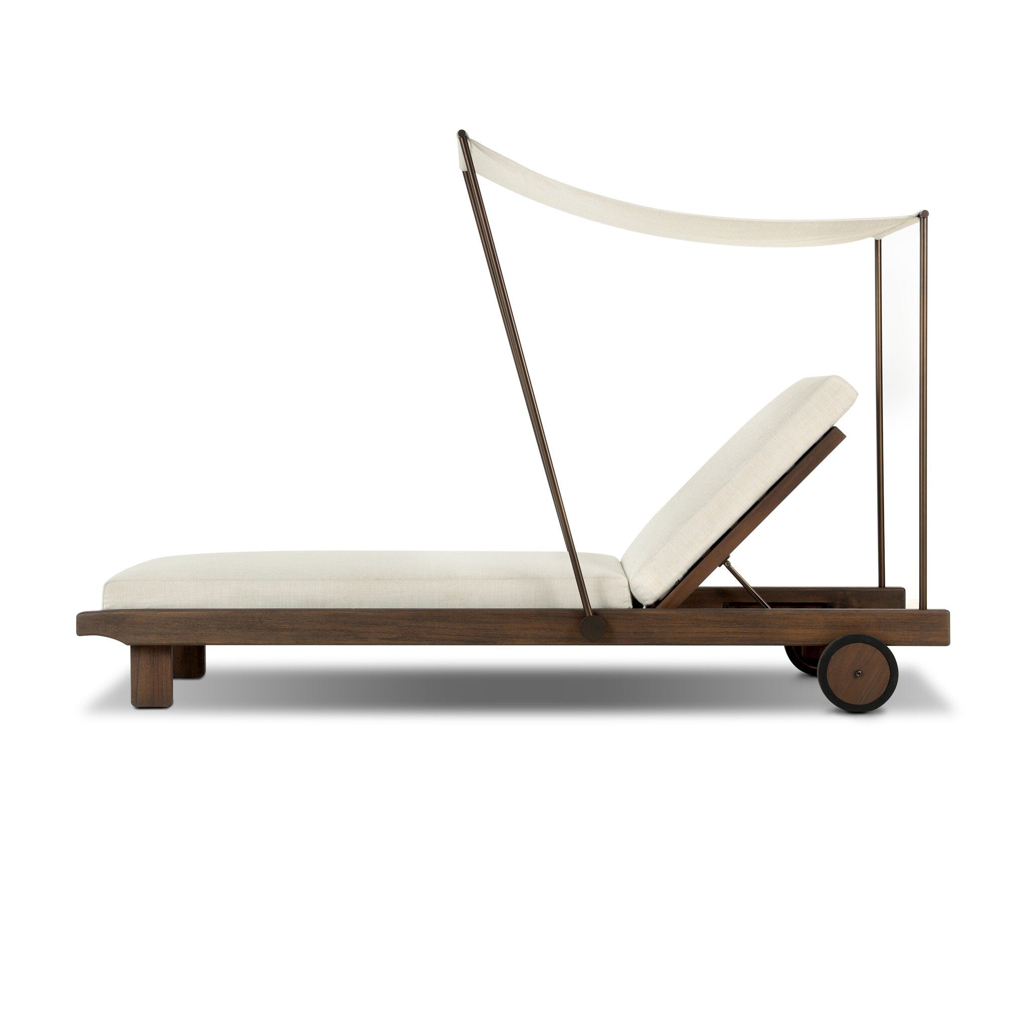 Polima Outdoor Chaise - Vergo Cream