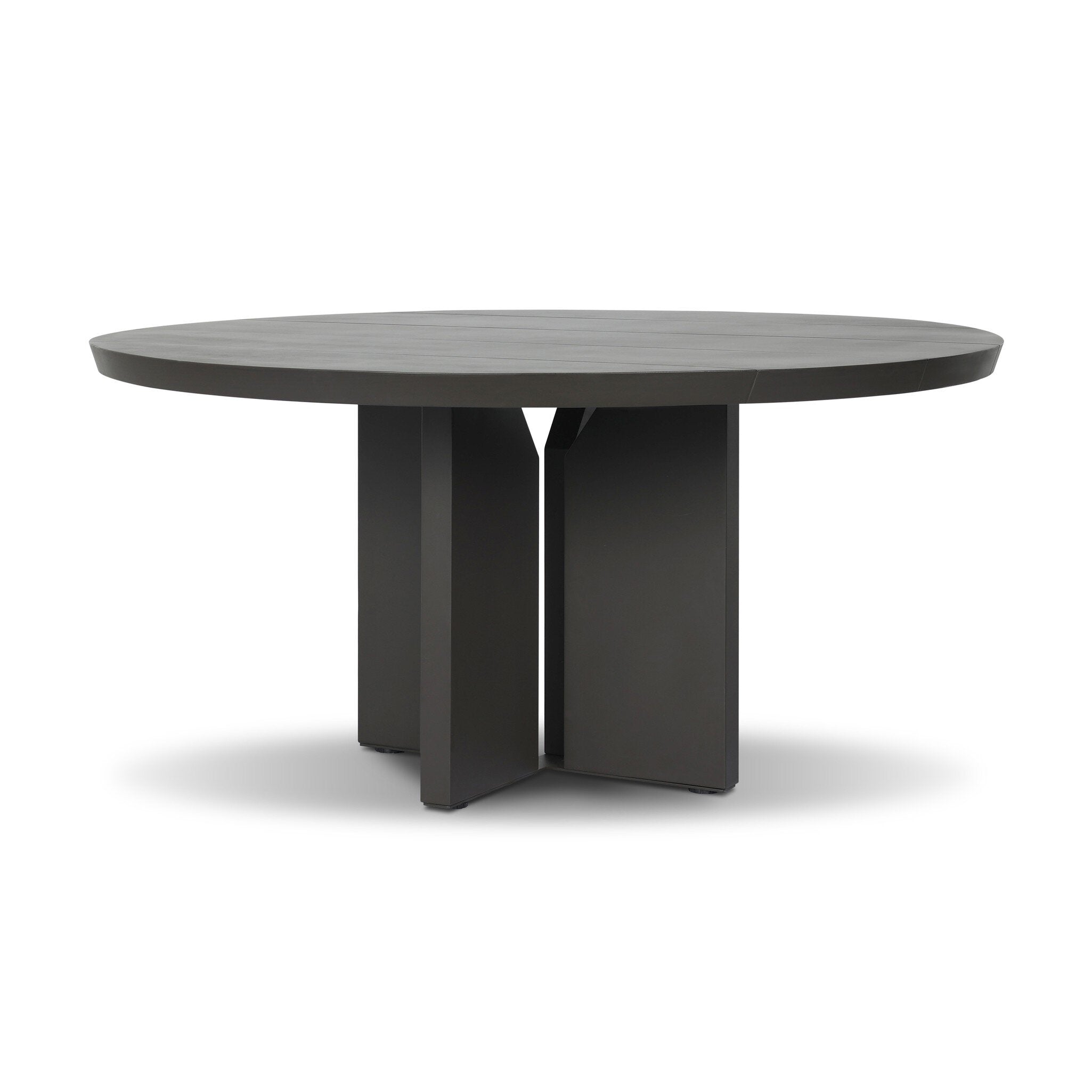 Ernest 60" Outdoor Metal Dining Table - Bronze