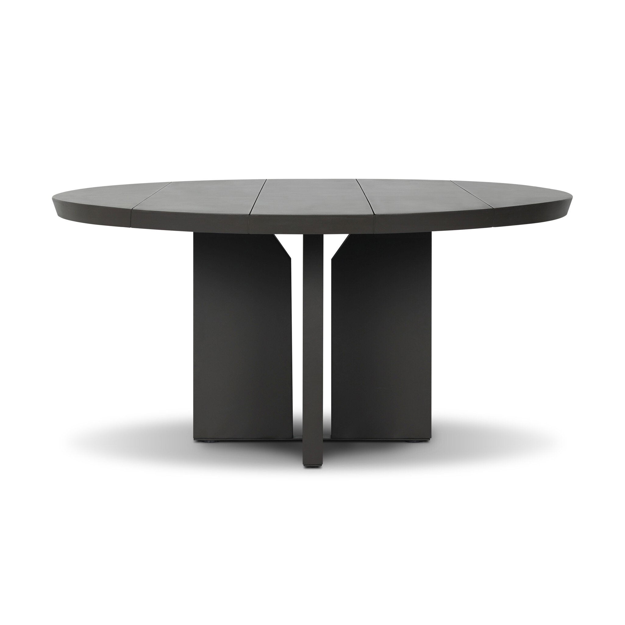 Ernest 60" Outdoor Metal Dining Table - Bronze