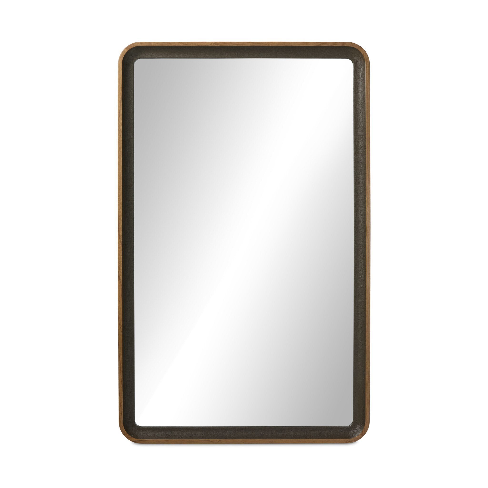 Arno Grand Floor Mirror - Amber Sungkai Solid