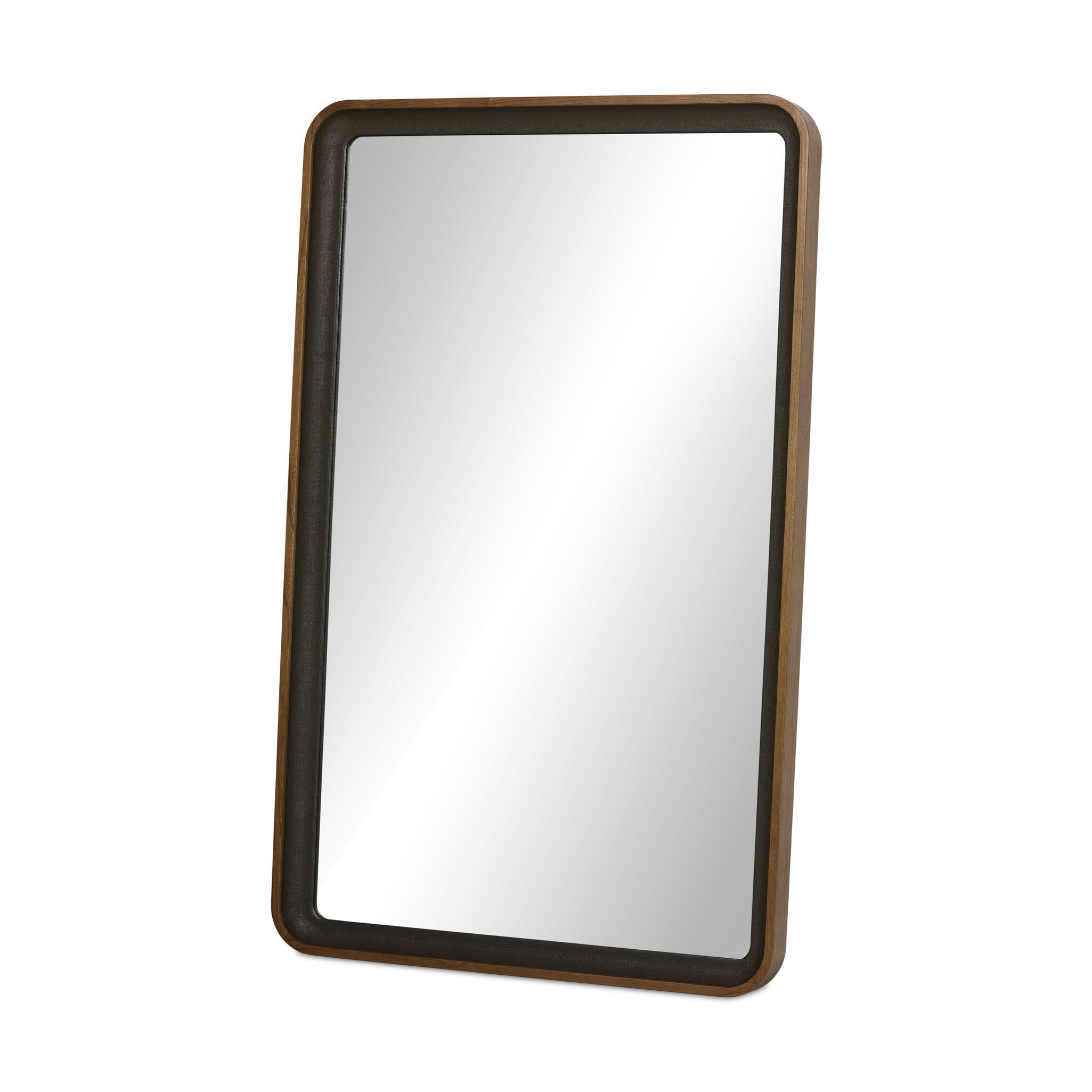 Arno Grand Floor Mirror - Amber Sungkai Solid