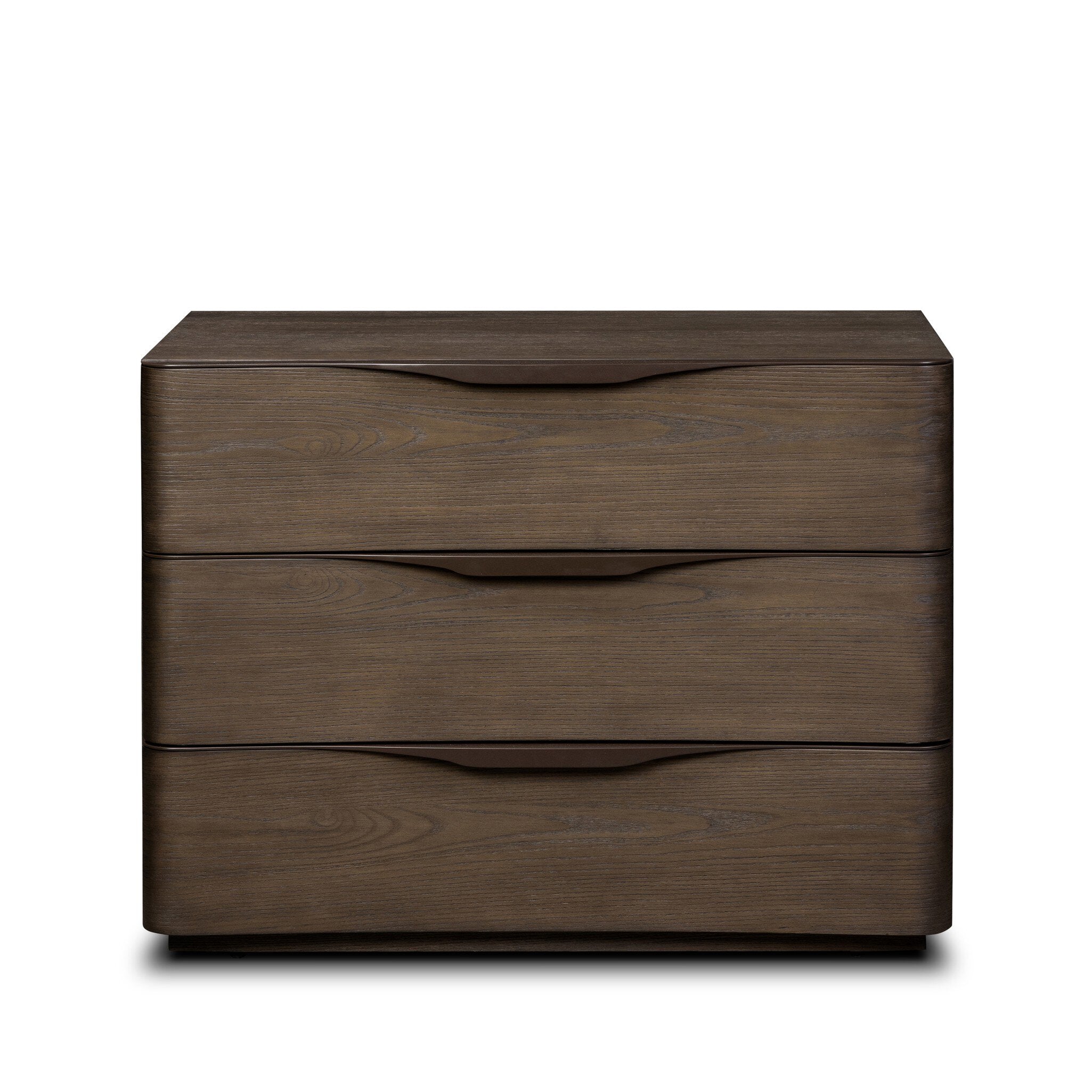 Amiro Nightstand - Tumble Brown Ash Veneer