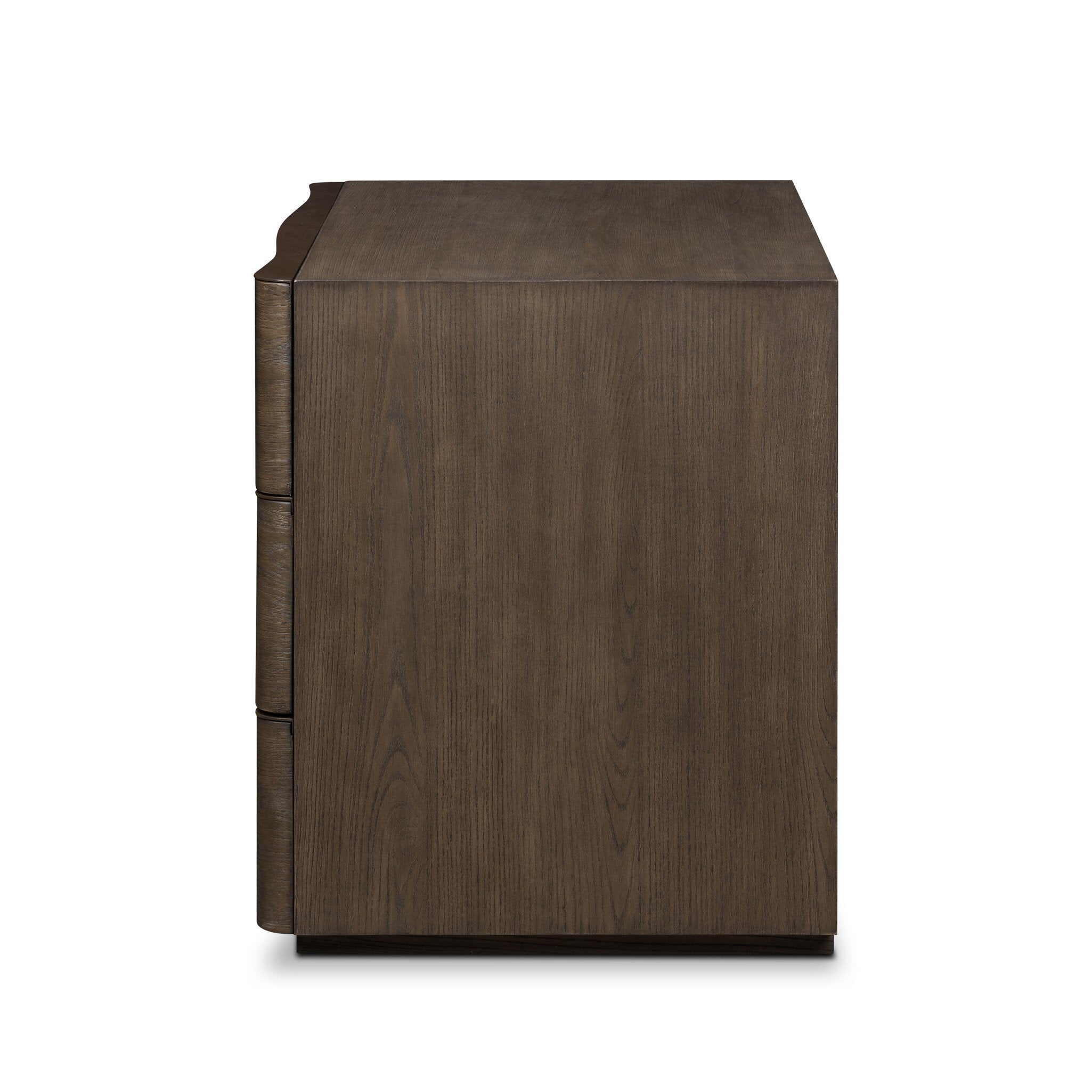 Amiro Nightstand - Tumble Brown Ash Veneer