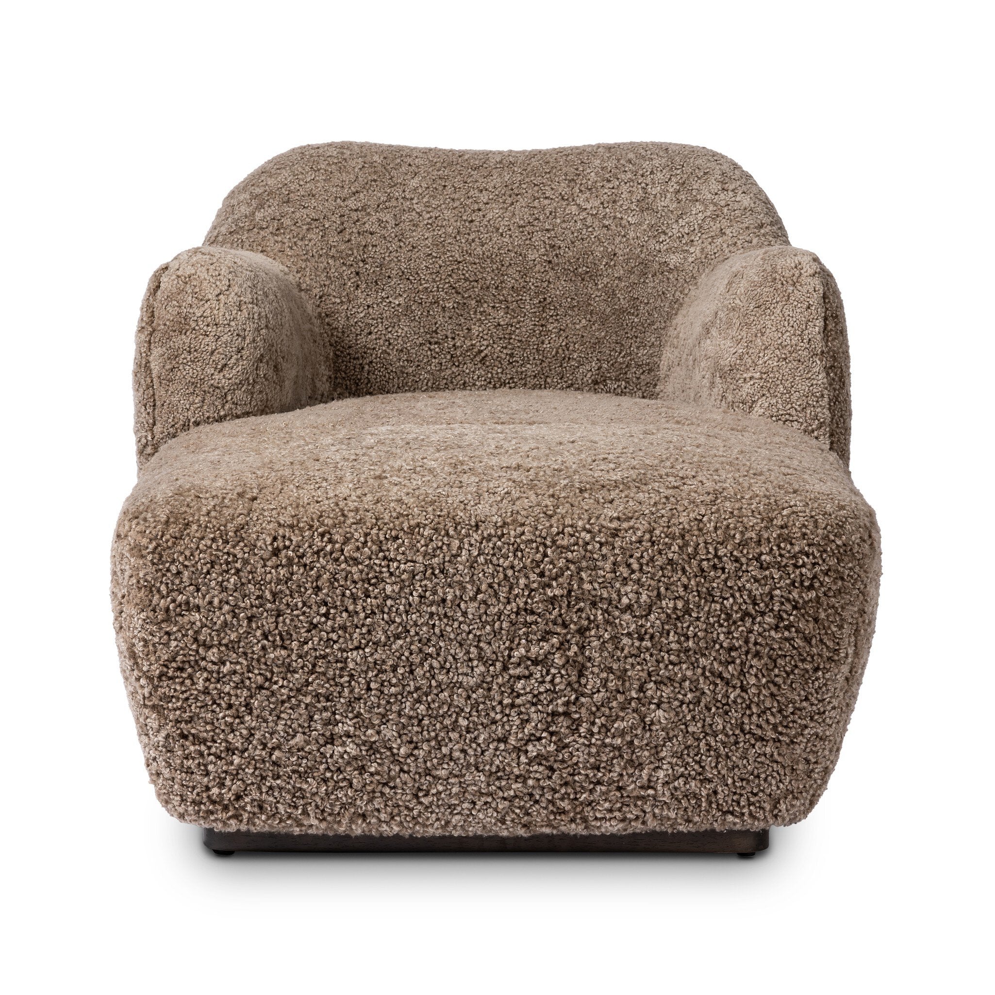 Julius Chaise - Taupe Shearling
