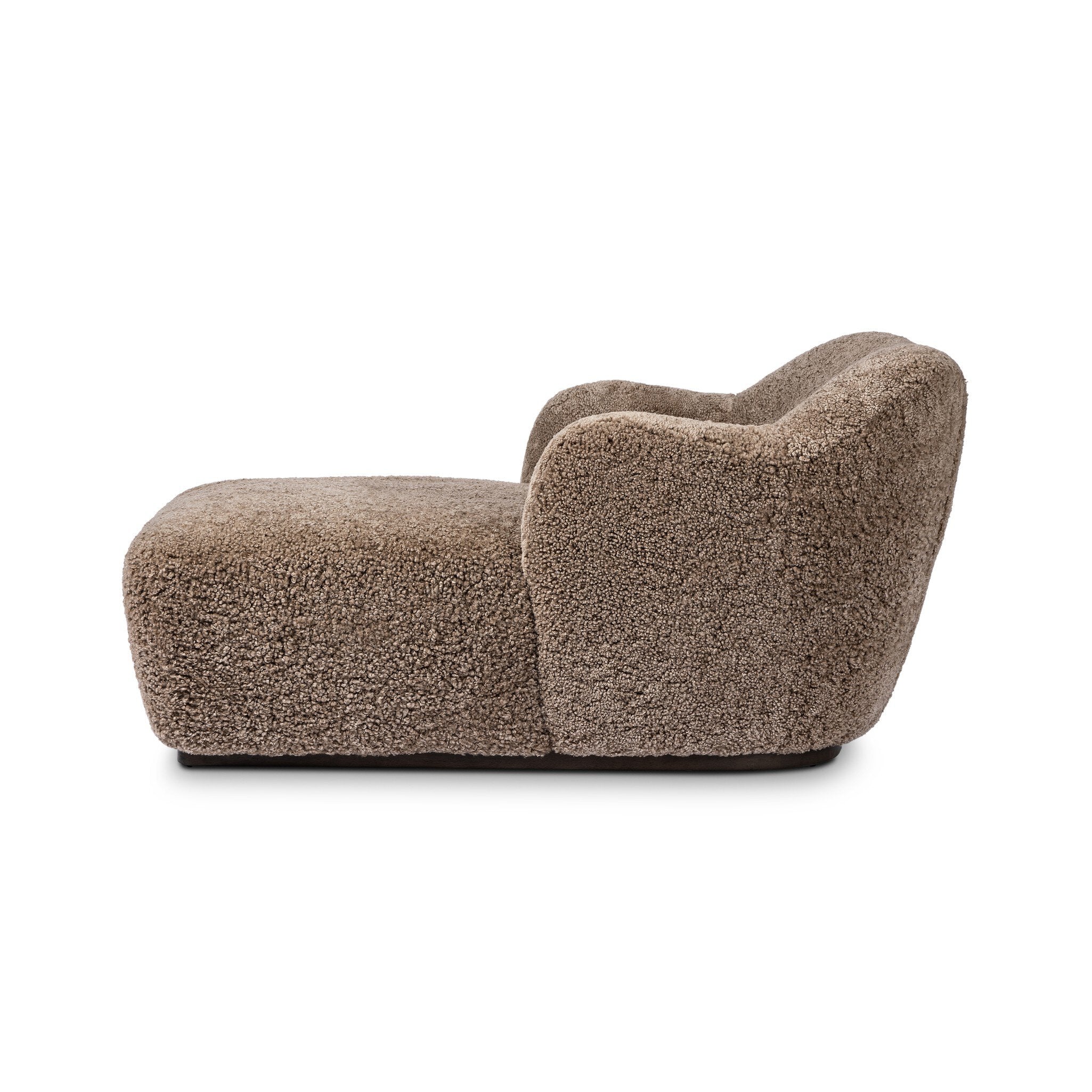 Julius Chaise - Taupe Shearling