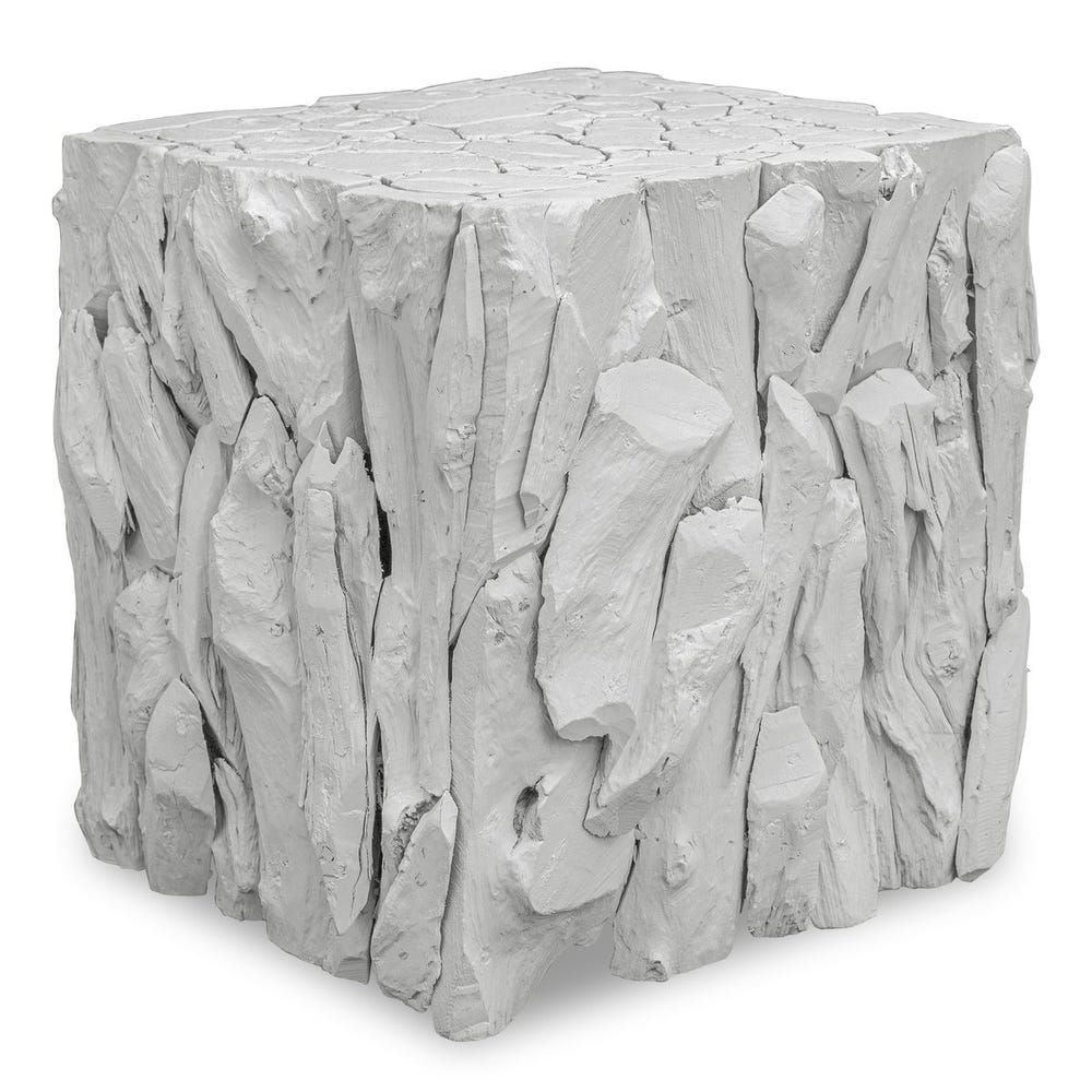 Uttermost Teak Root Bunching Cube