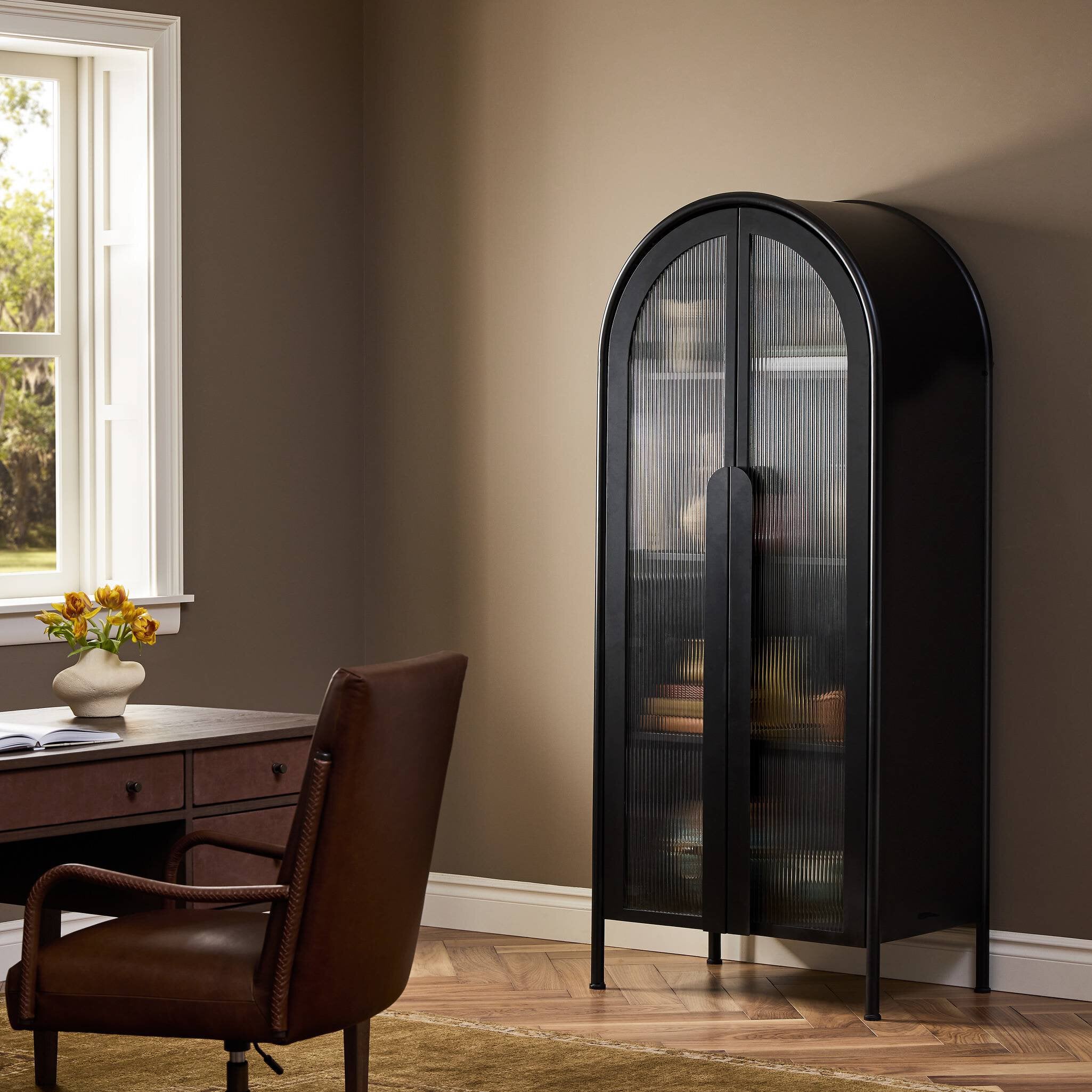 Isamaya Cabinet - Matte Ink Iron