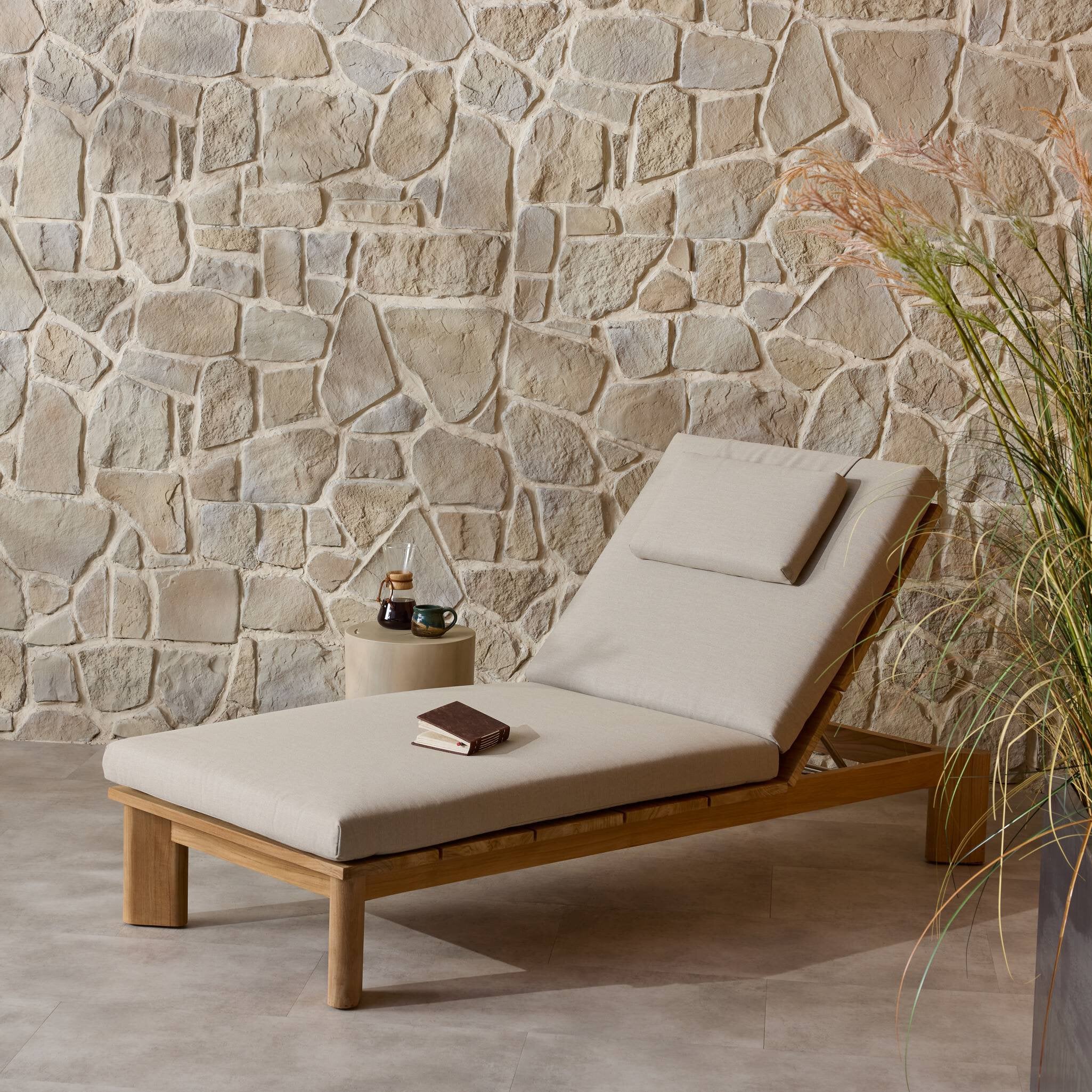 Sterling Outdoor Chaise - Ibiza Mole