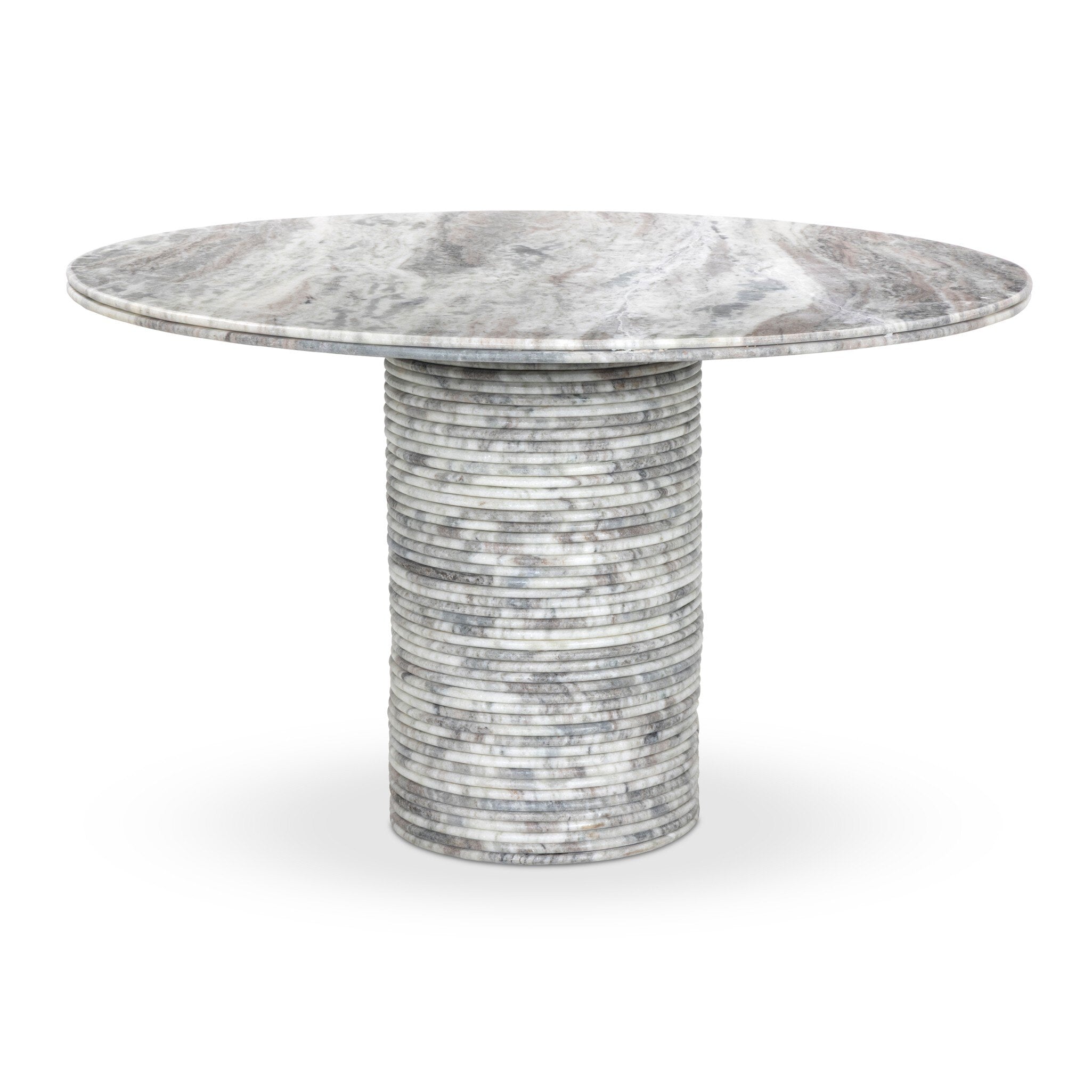 Reeves Dining Table - River Grey Marble