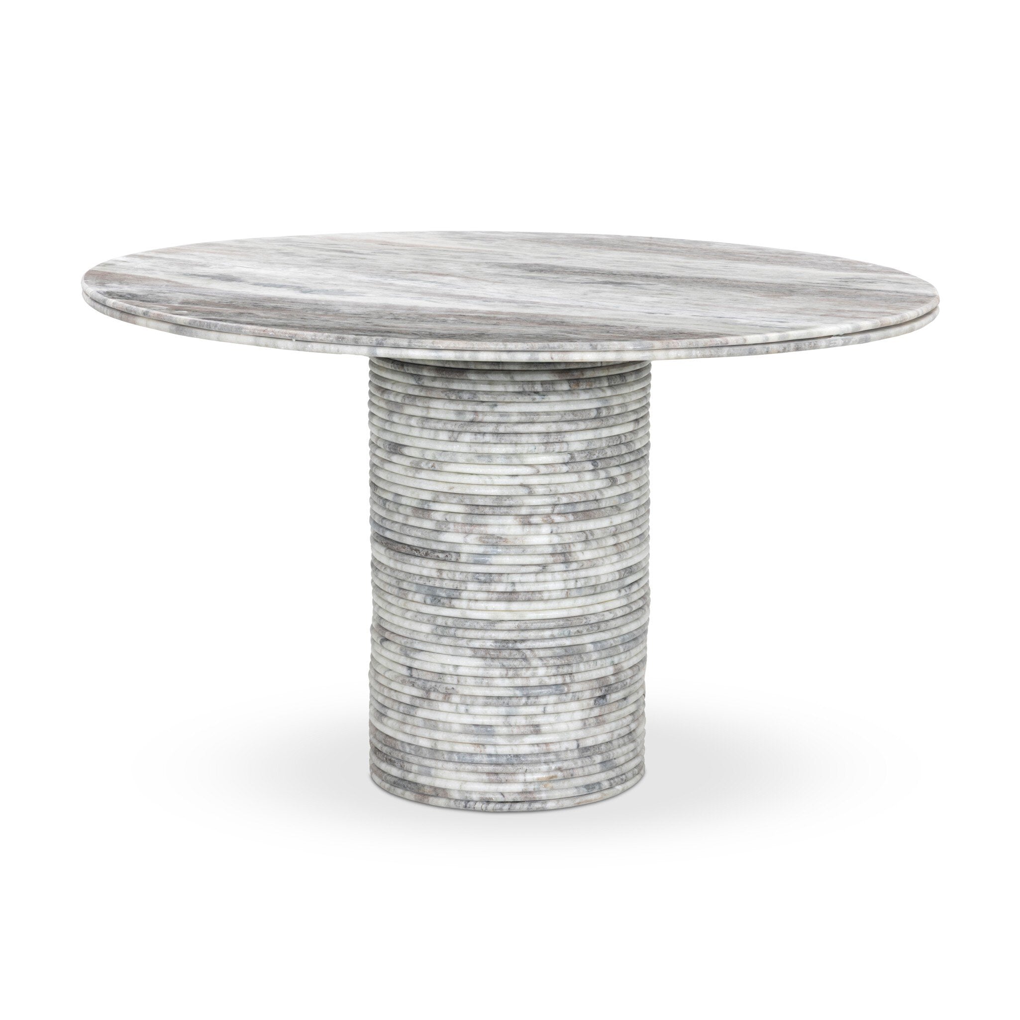 Reeves Dining Table - River Grey Marble