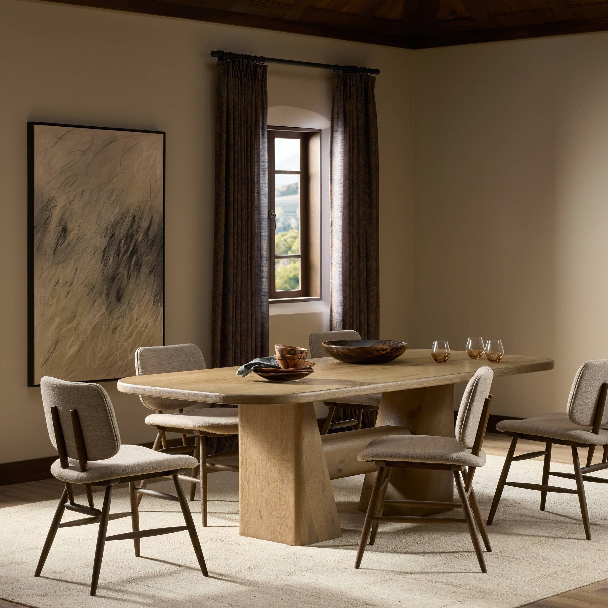Herschel Dining Table - Drifted Oak