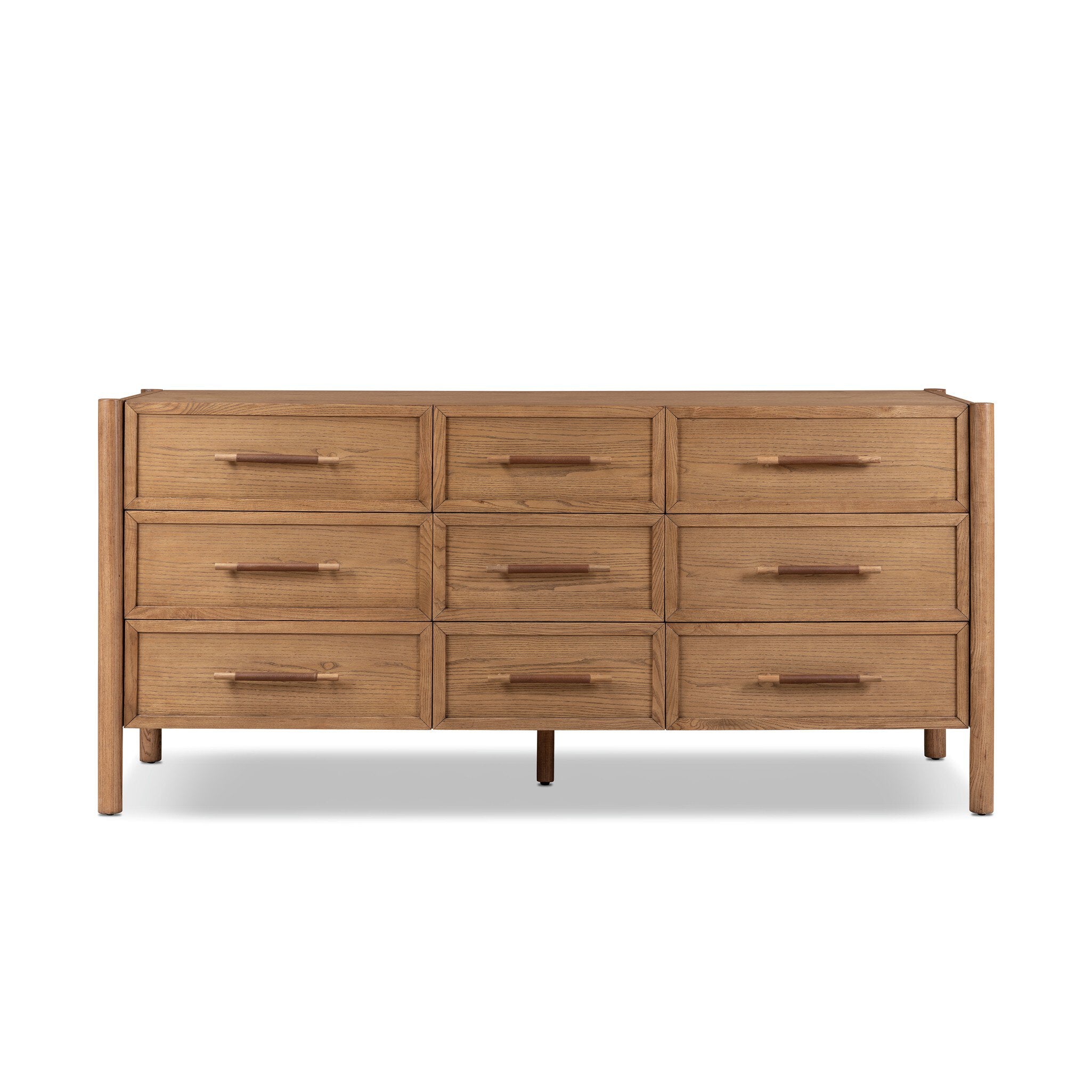 Salado 9 Drawer Dresser - Natural Ash Veneer