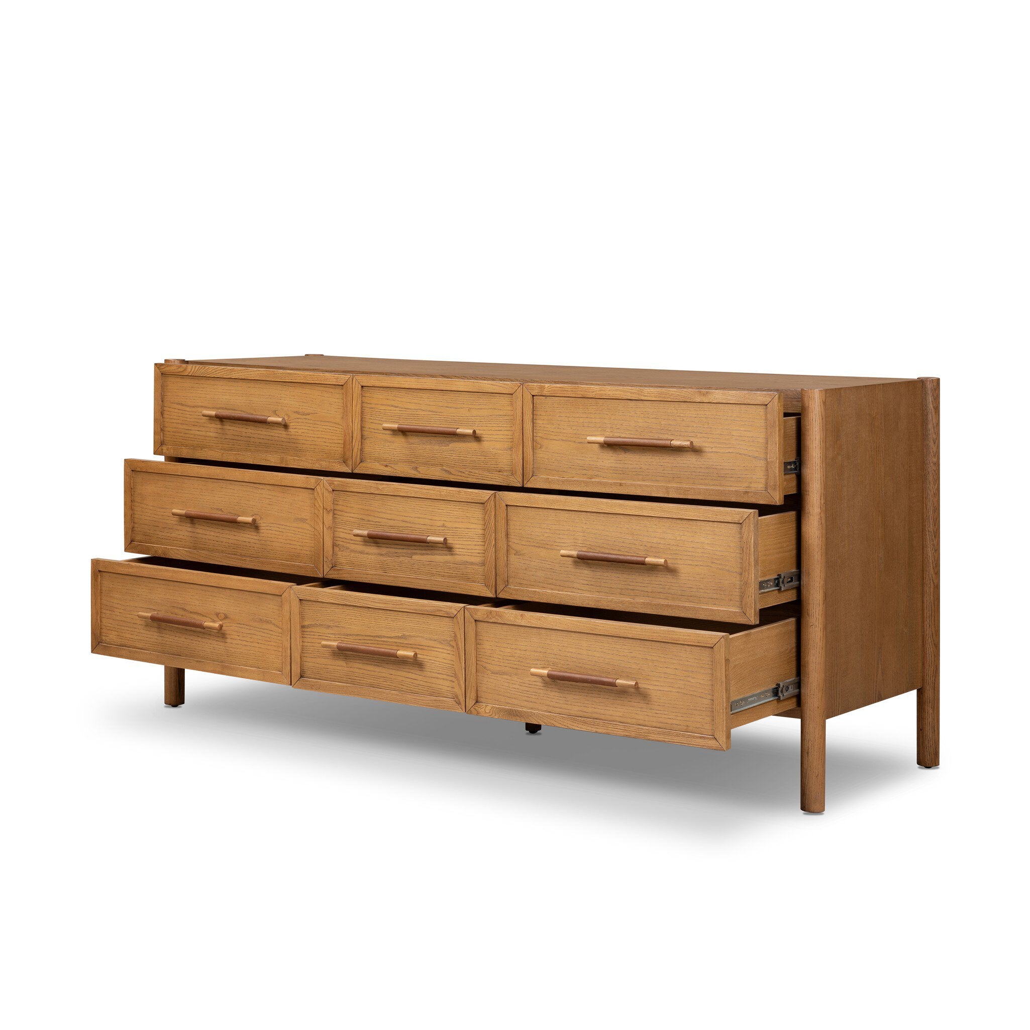 Salado 9 Drawer Dresser - Natural Ash Veneer