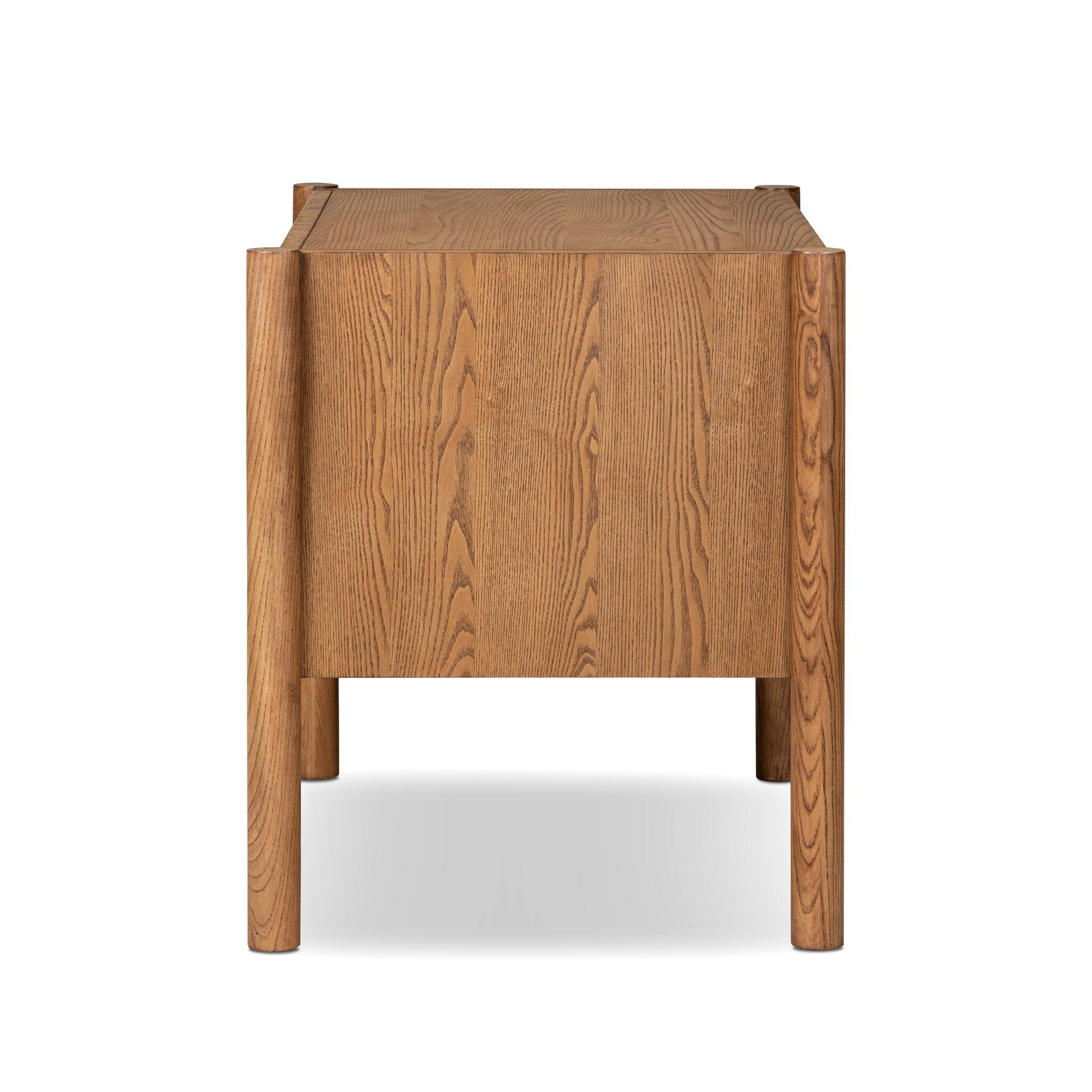 Salado 2 Drawer Nightstand - Natural Ash Veneer