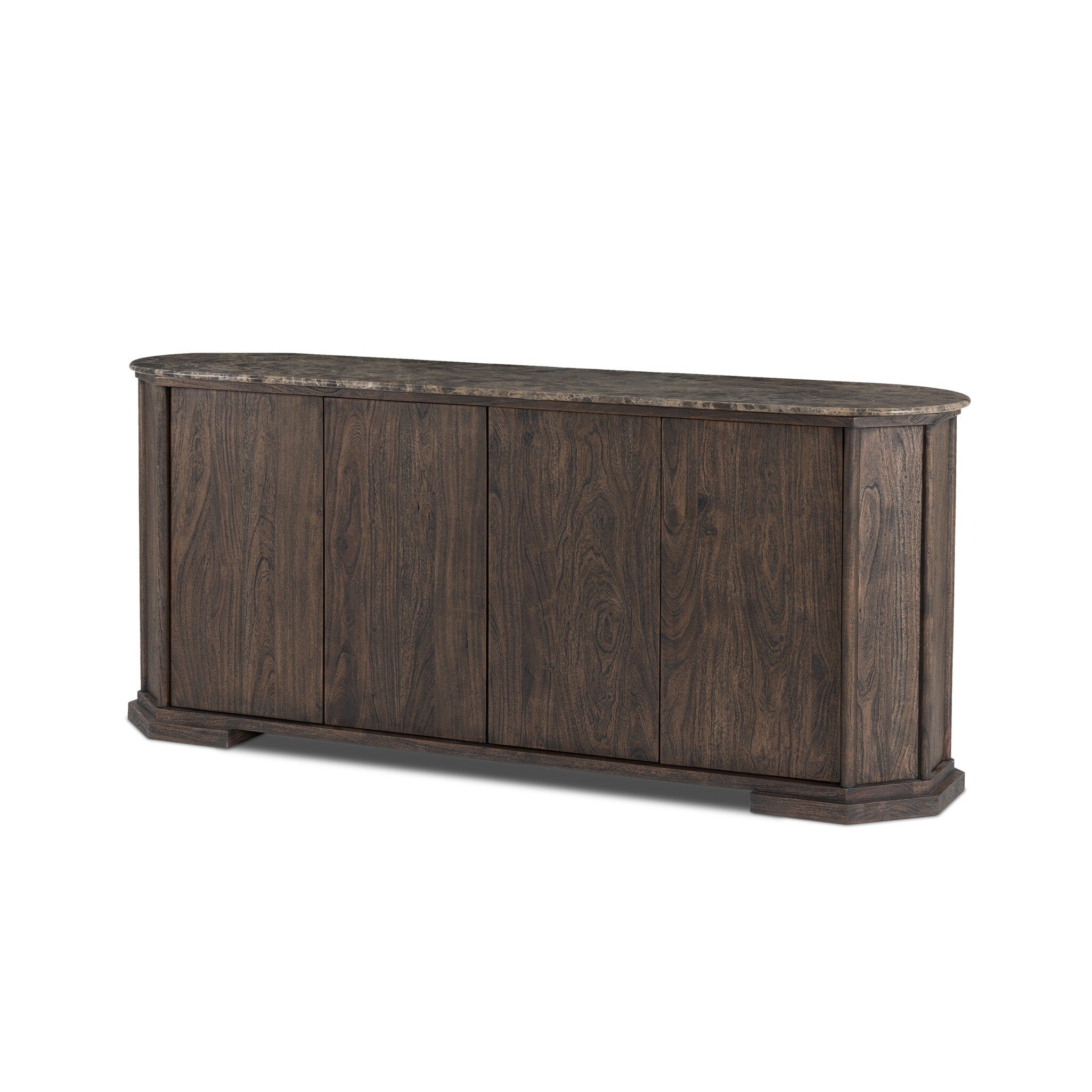 Pavlo Sideboard - Dark Brown Acacia