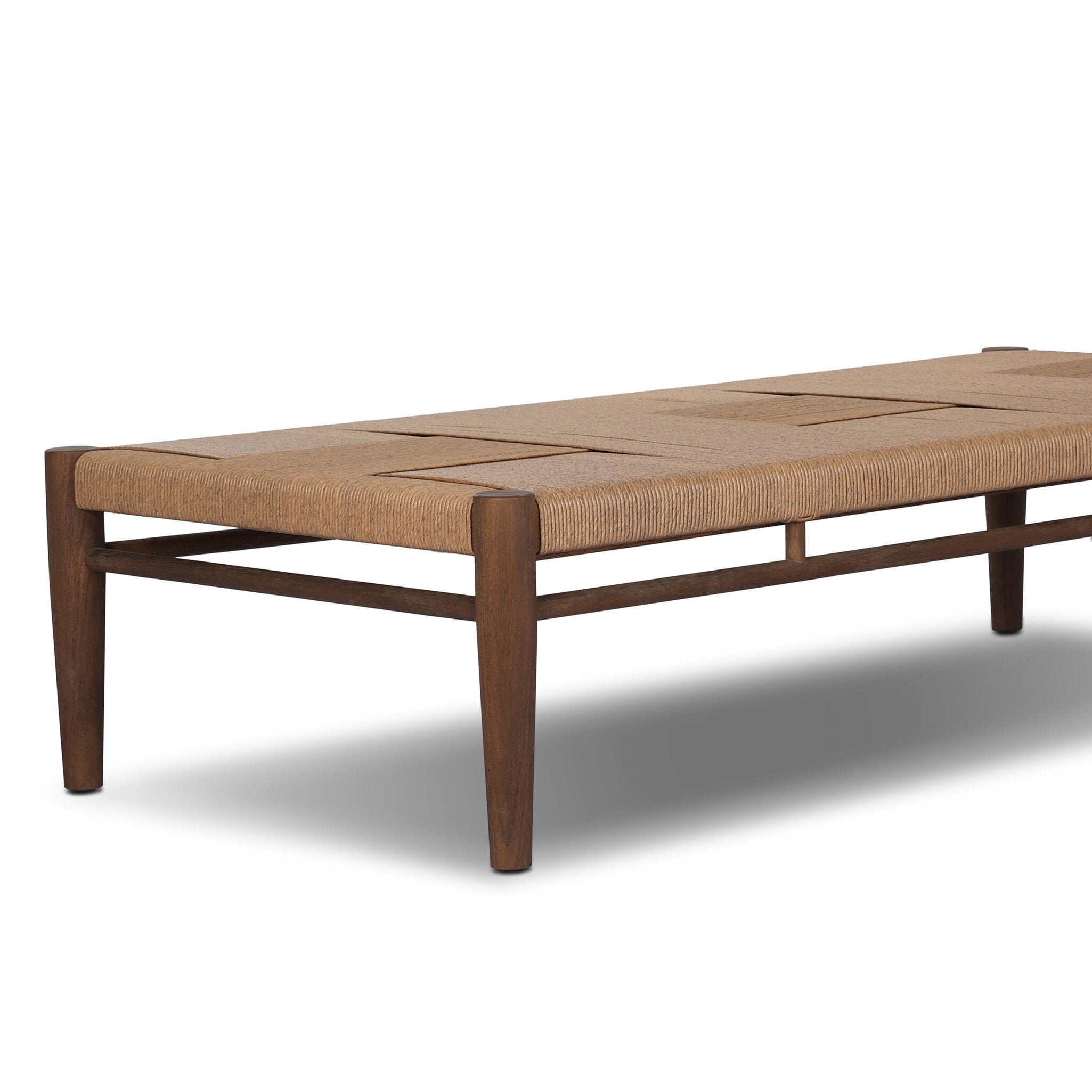 Rothler Outdoor Coffee Table - Stained Toasted Brown