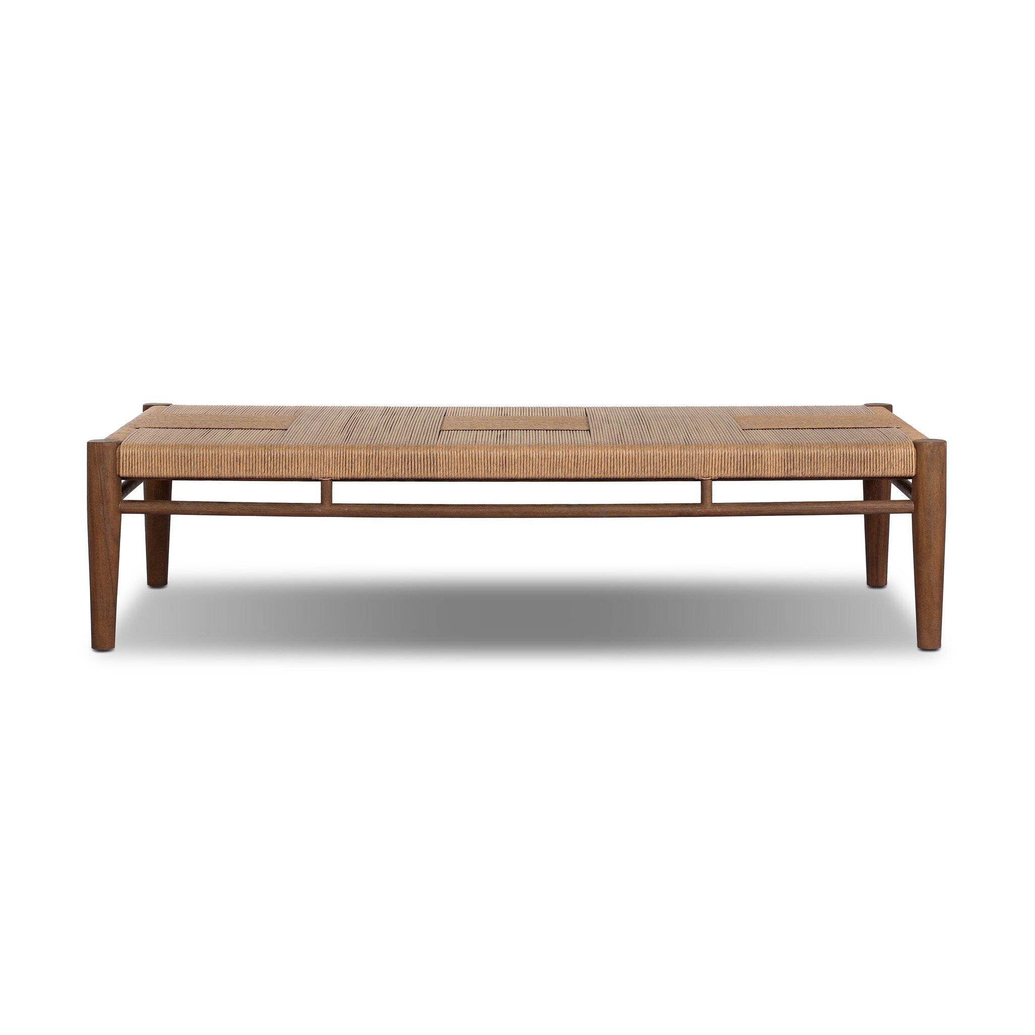 Rothler Outdoor Coffee Table - Stained Toasted Brown