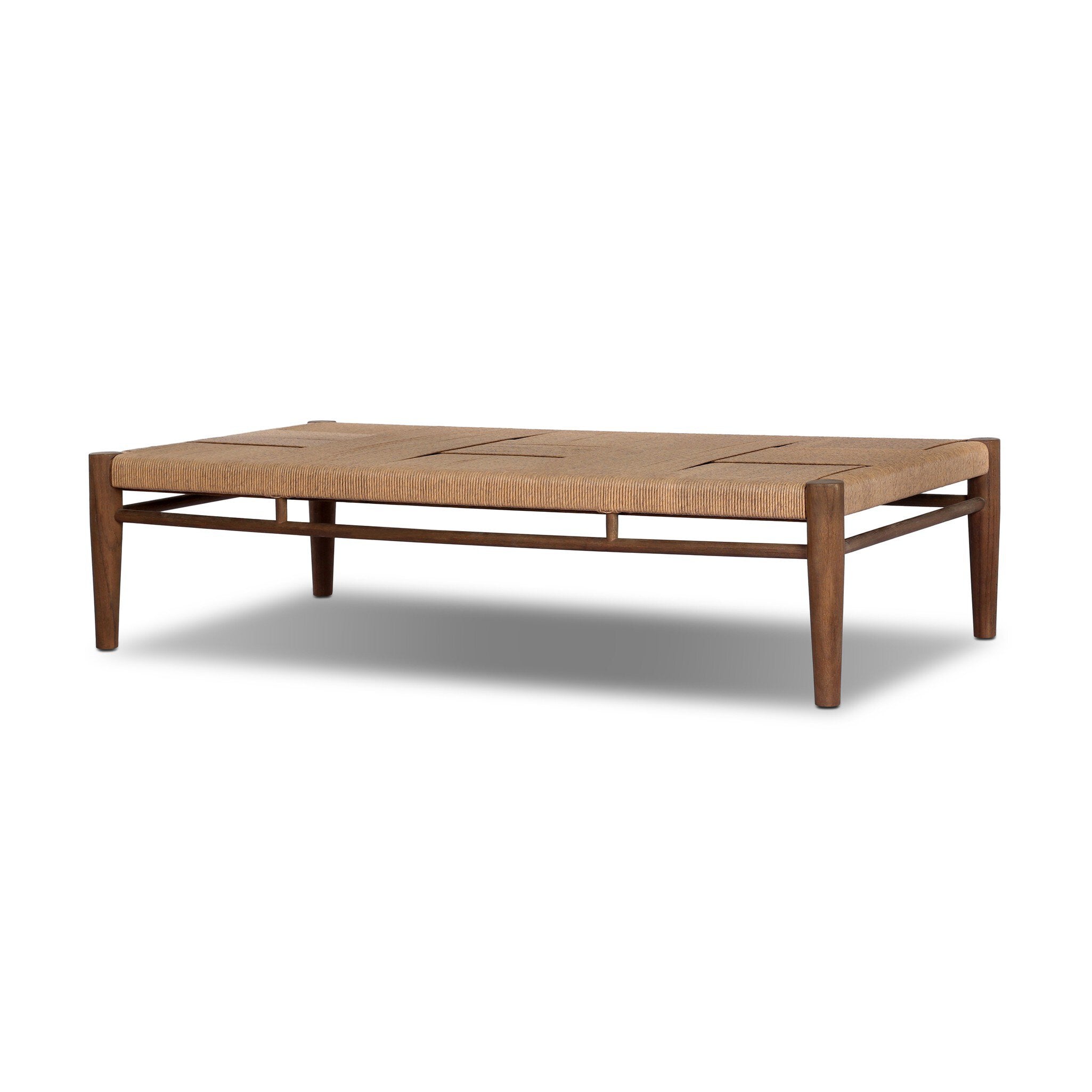 Rothler Outdoor Coffee Table - Stained Toasted Brown