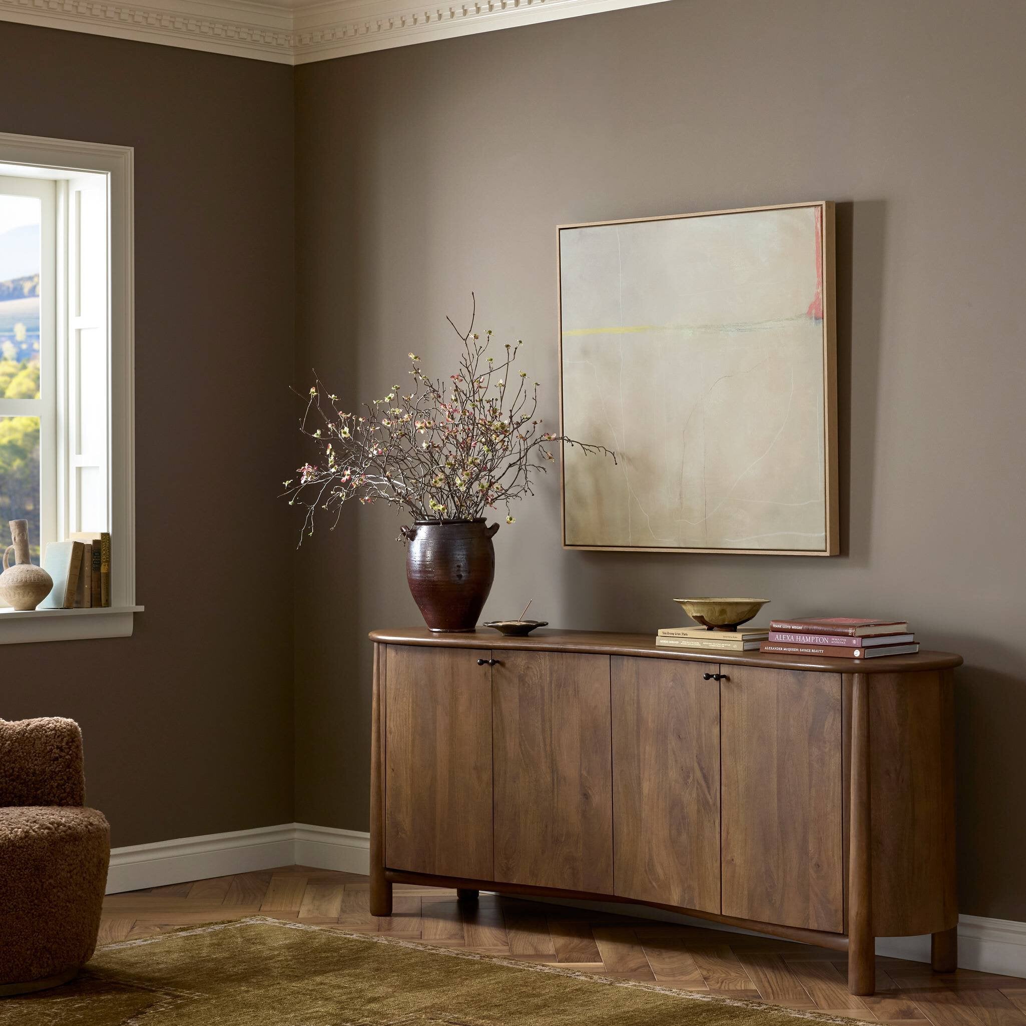 Tindra Sideboard - Washed Taupe Mango