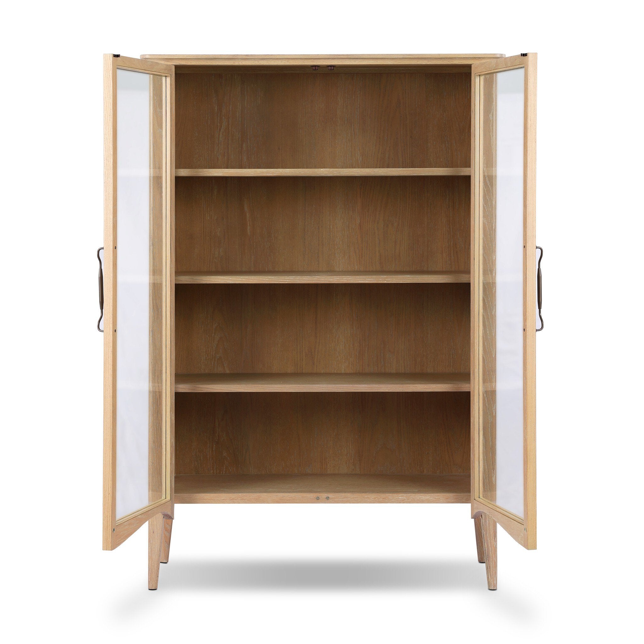Gates Cabinet - Light Natural Oak Veneer