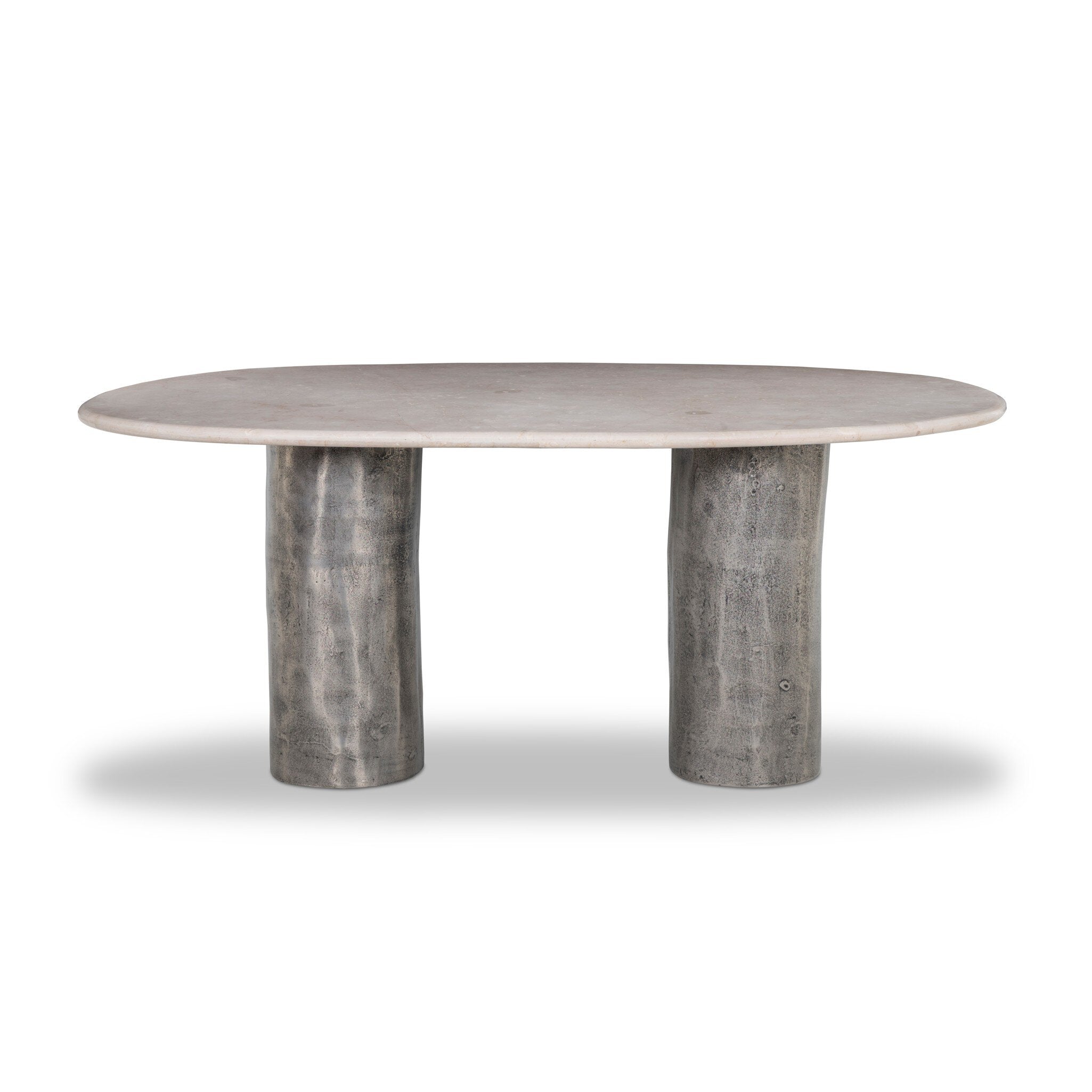 Rhys Dining Table - Ecru Marble