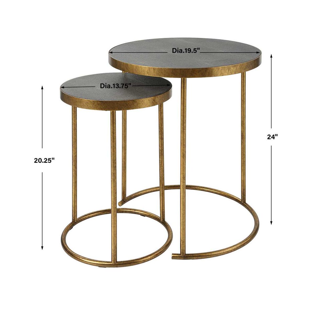 Uttermost Aragon Nesting Tables -  Set of 2