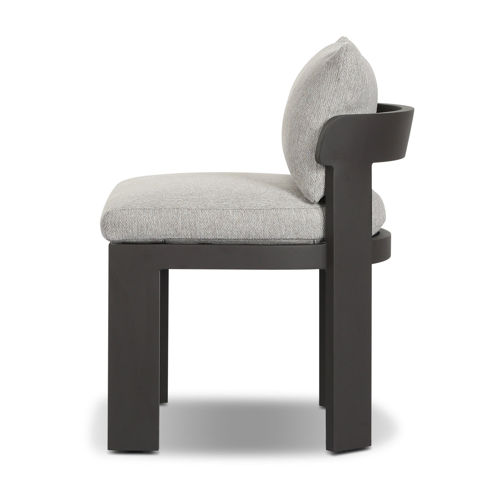 Jackson Outdoor Armless Metal Dining Chair