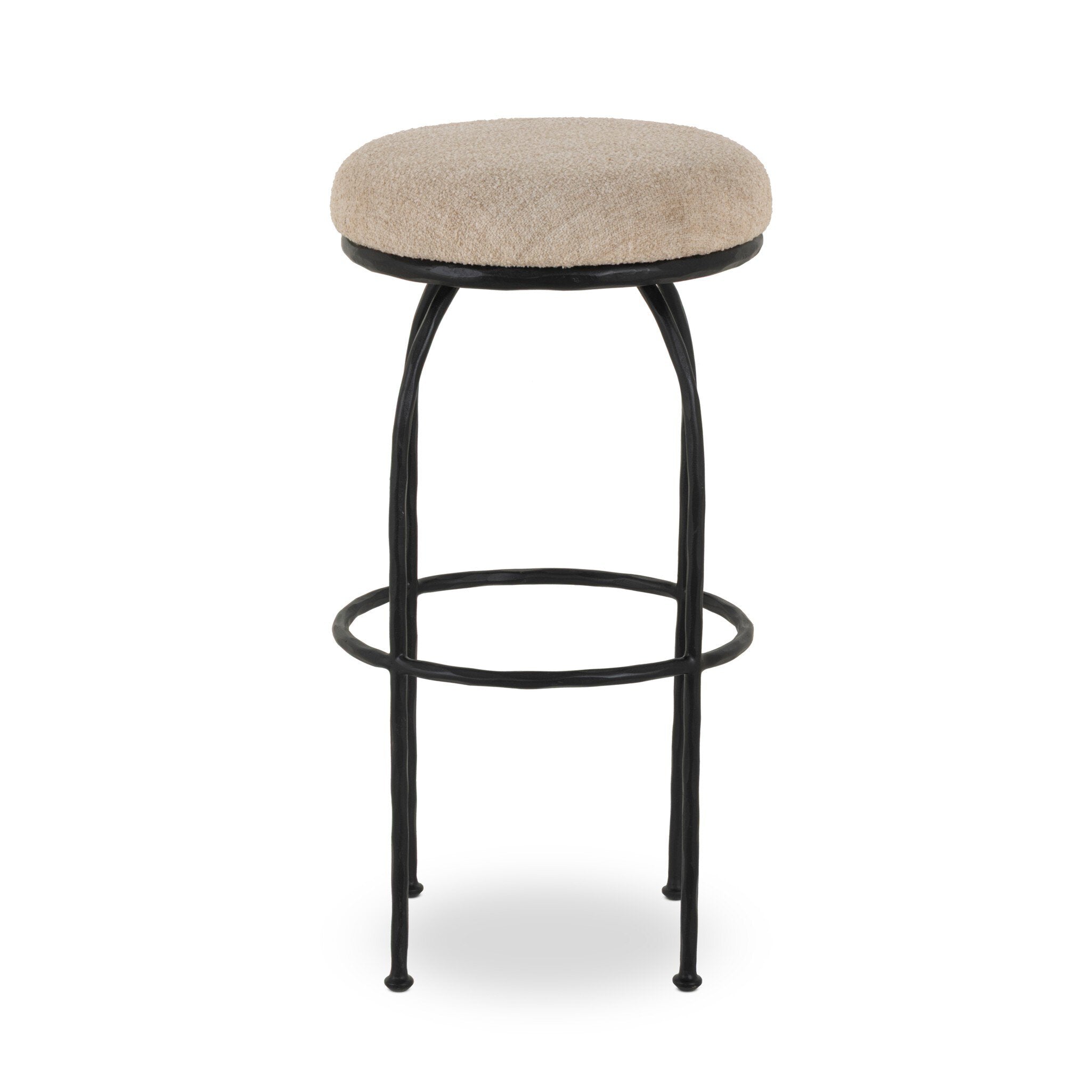 Larisa Swivel Bar + Counter Stool - Yuma Cream