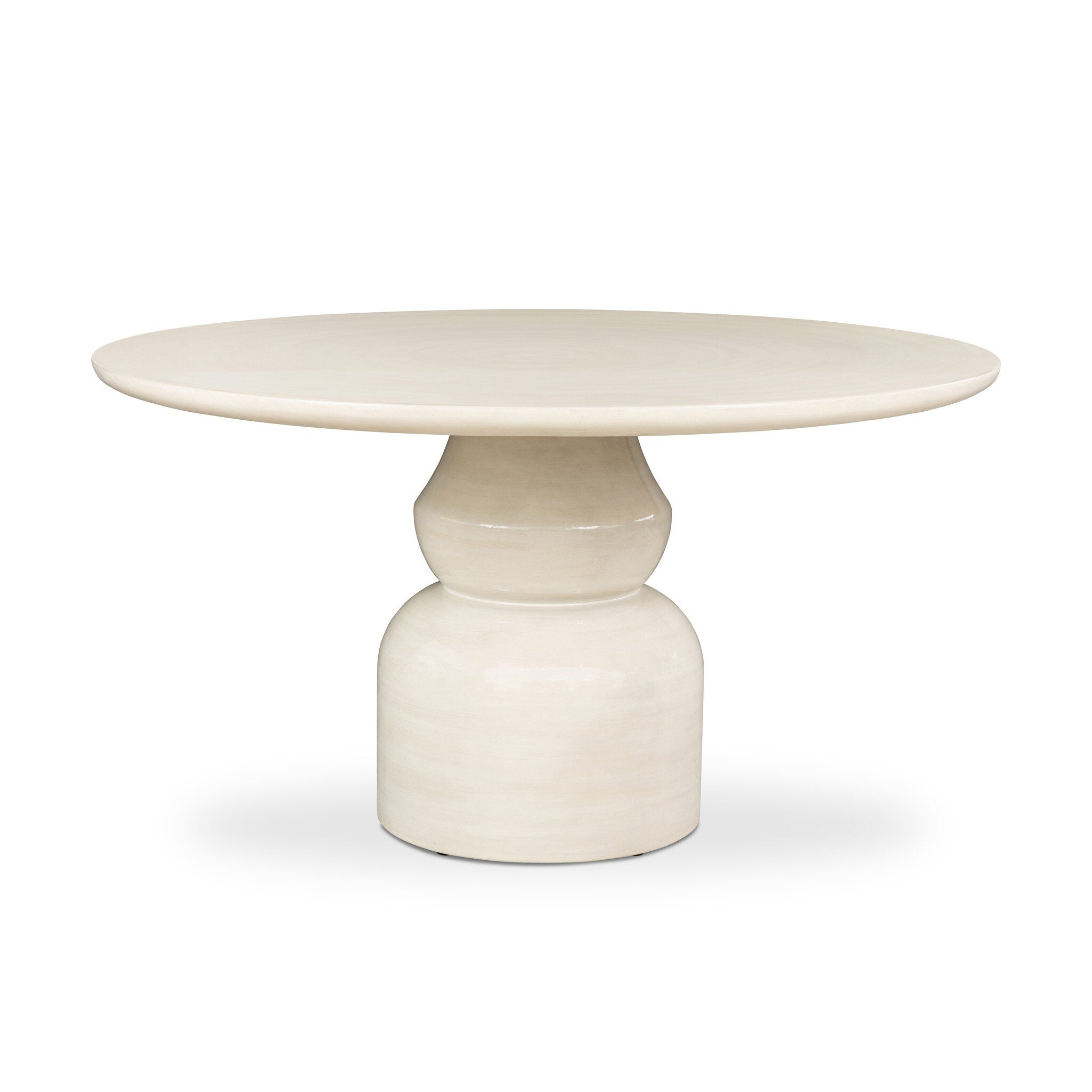 Faber 55" Outdoor Dining Table - Aged Natural Concrete