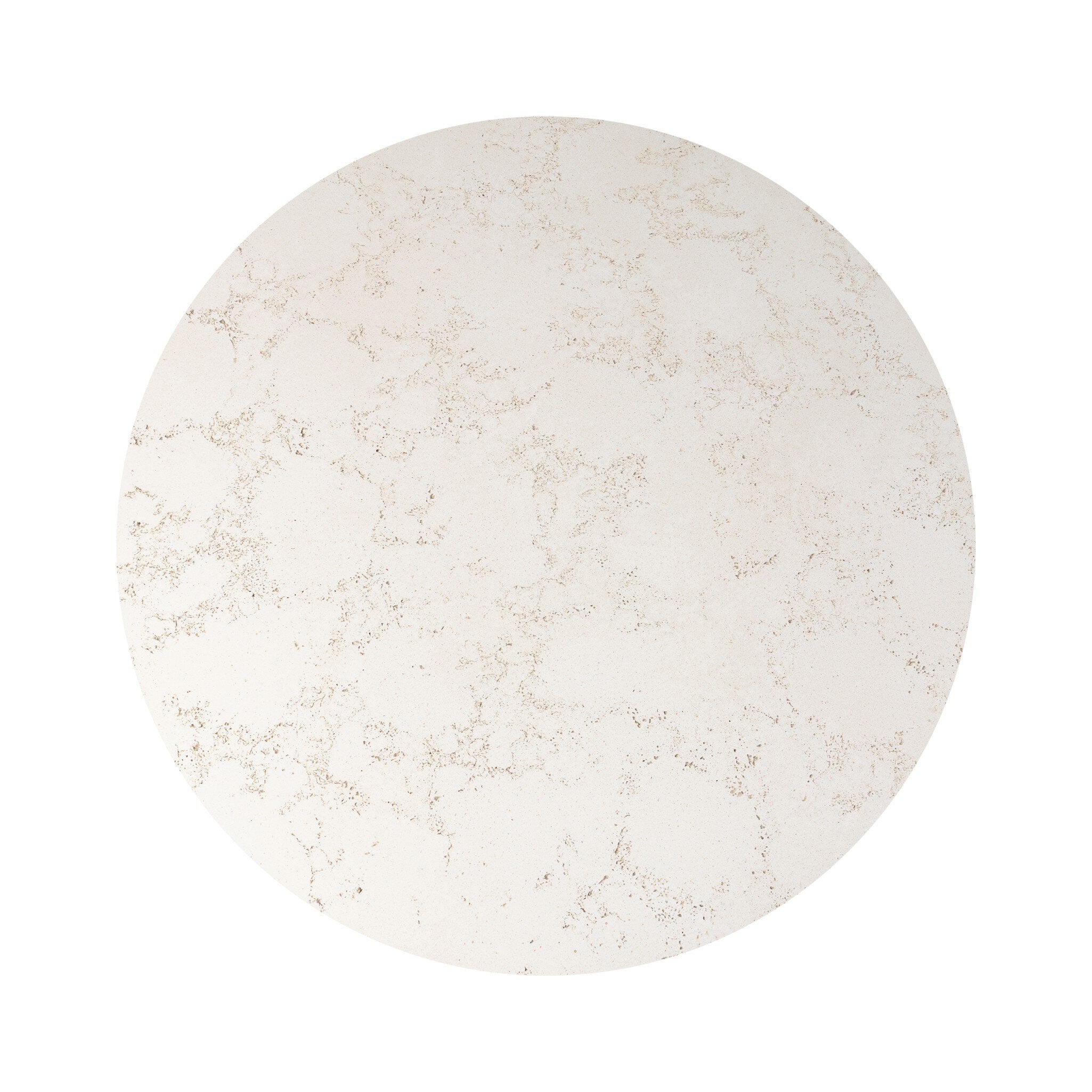 Callisto Outdoor Coffee Table - Aged White Concrete
