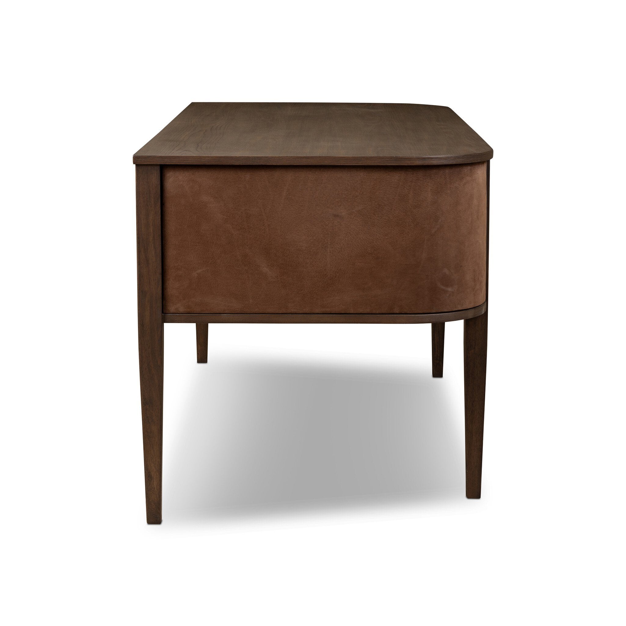 Mikeal Desk - Chestnut Parawood
