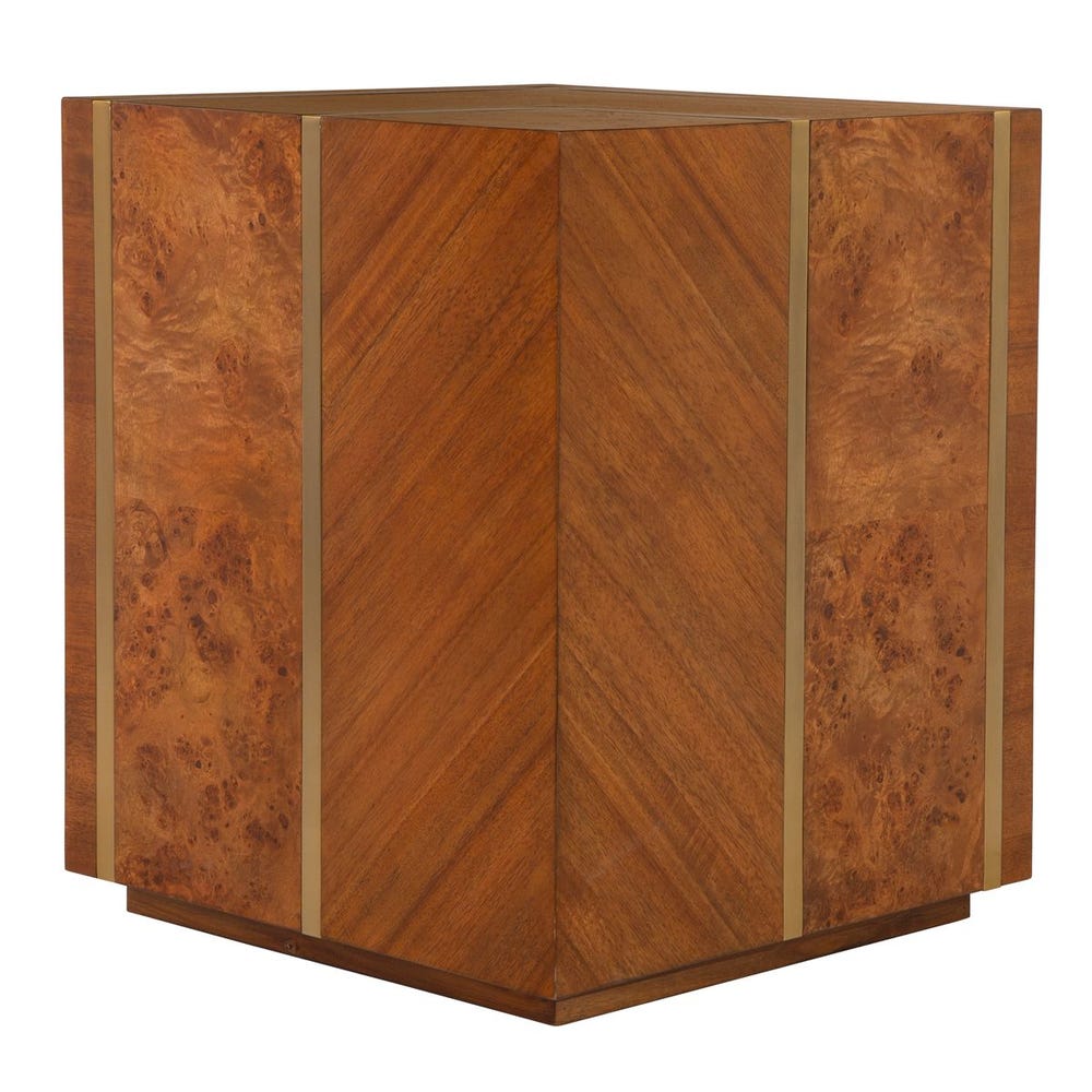 Uttermost Seven Wonders Wooden Side Table