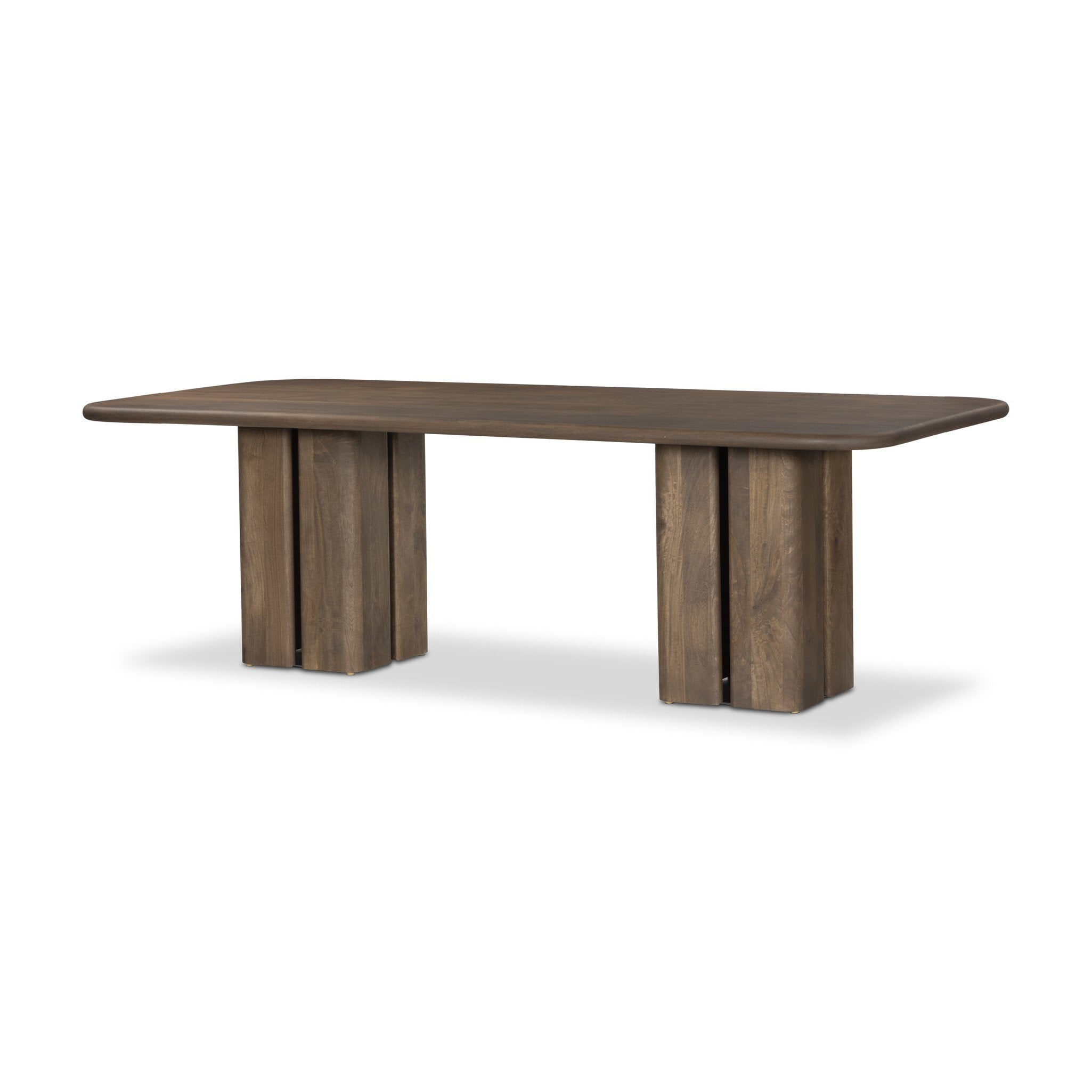 Rishi Dining Table - Washed Taupe Mango