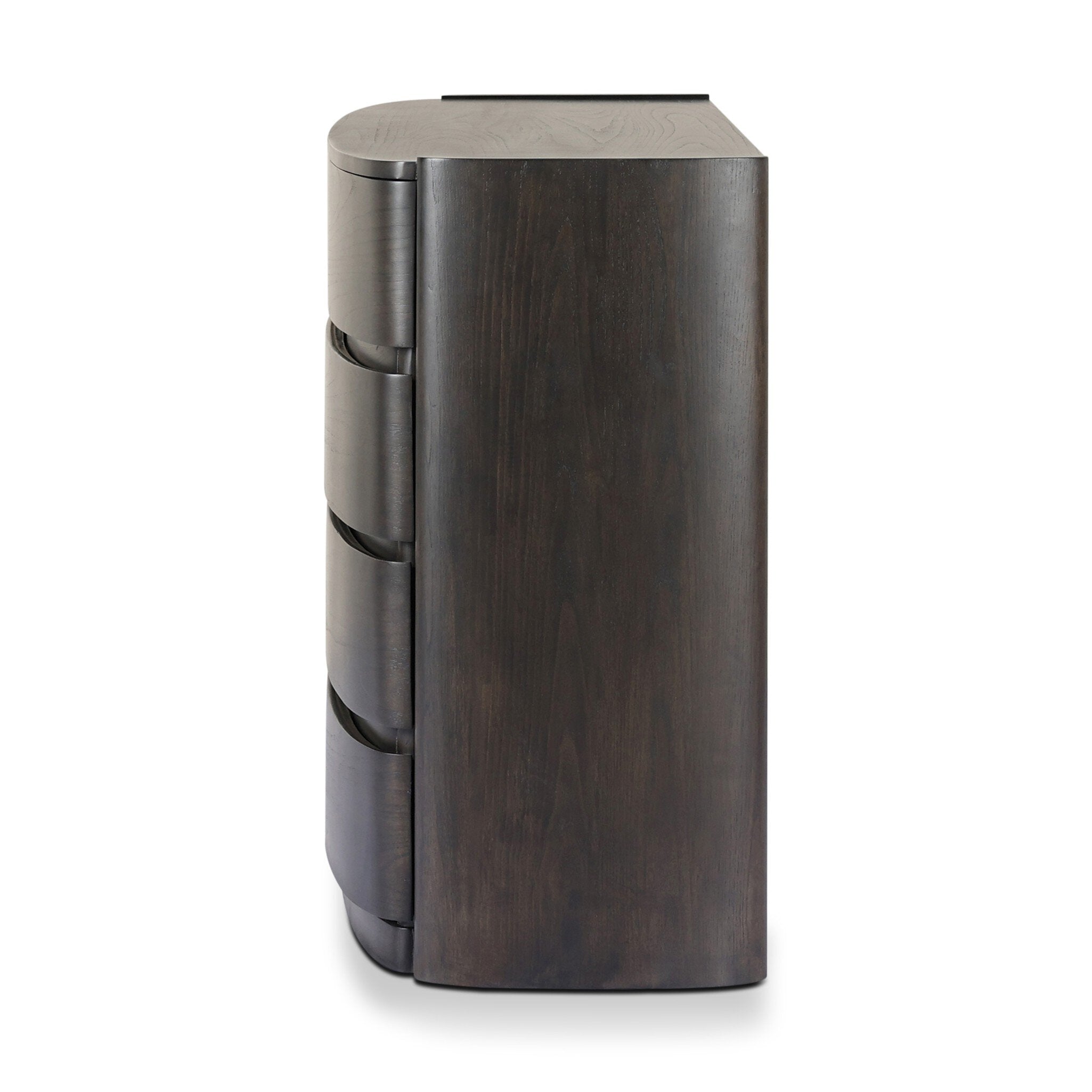 Greer 8 Drawer Dresser - Smoked Black Sungkai