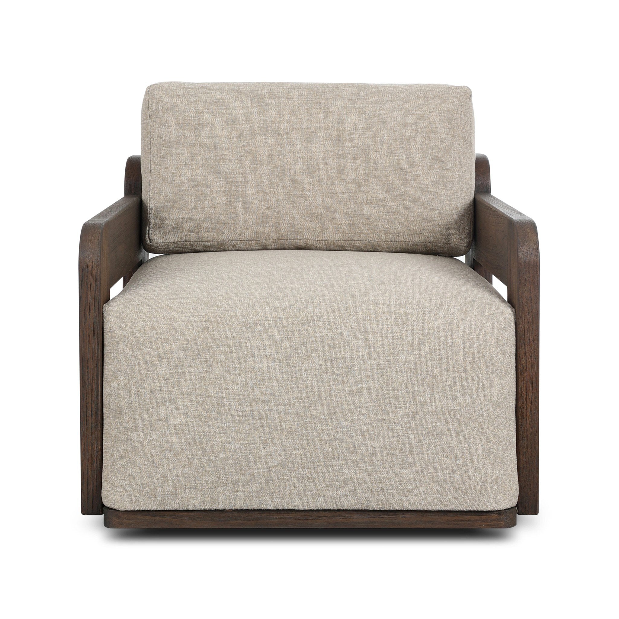 Arwen Outdoor Swivel Chair - Alessi Buff