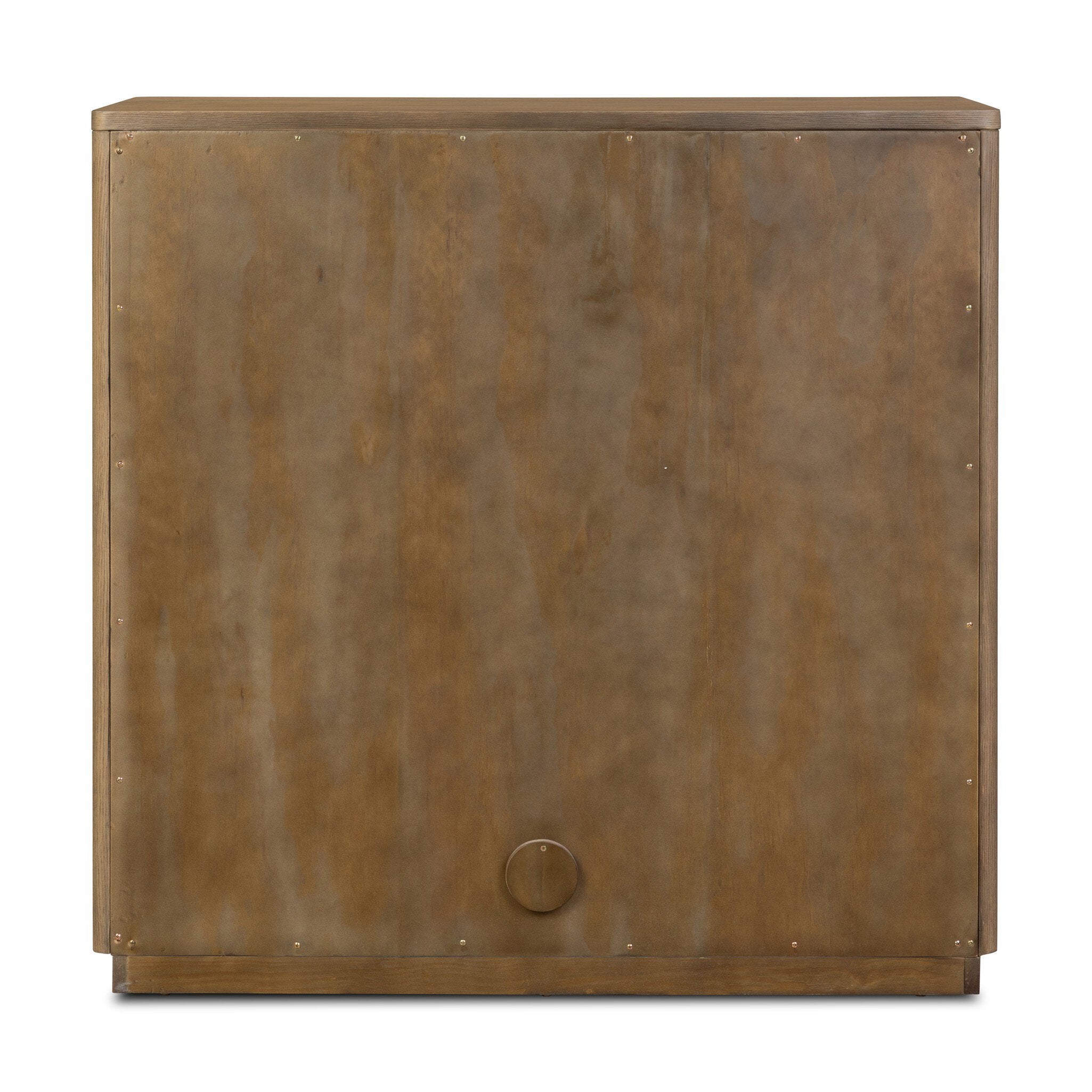 Brookhurst Small Cabinet - Drifted Oak Veneer