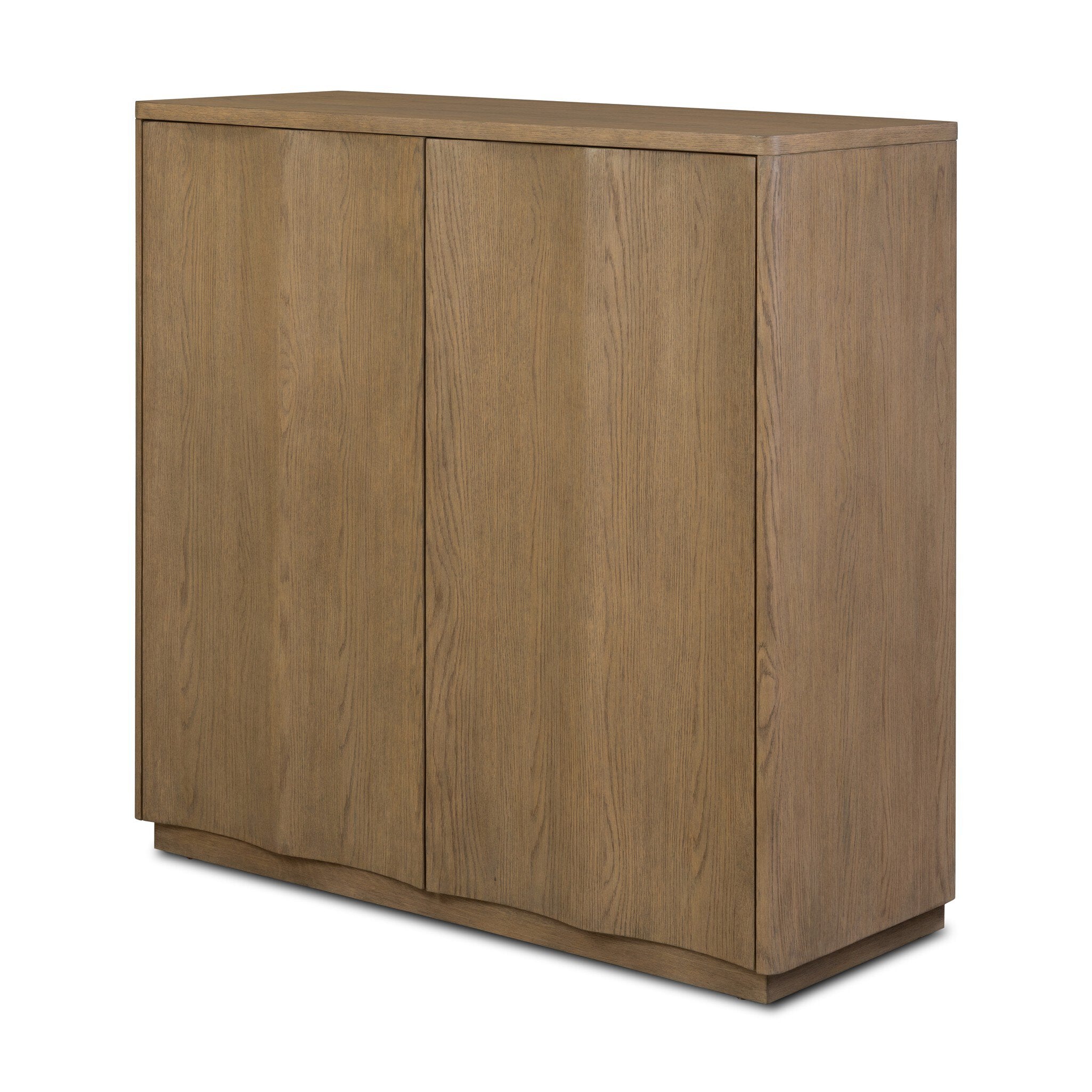 Brookhurst Small Cabinet - Drifted Oak Veneer