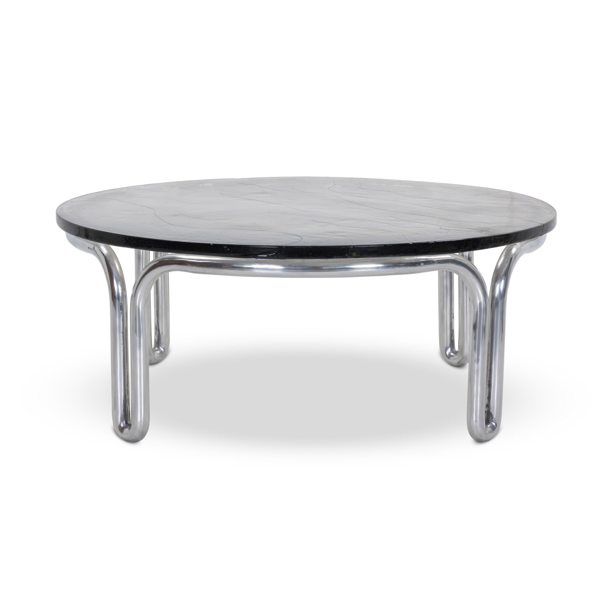 Didi Coffee Table - Clear Cast Glass