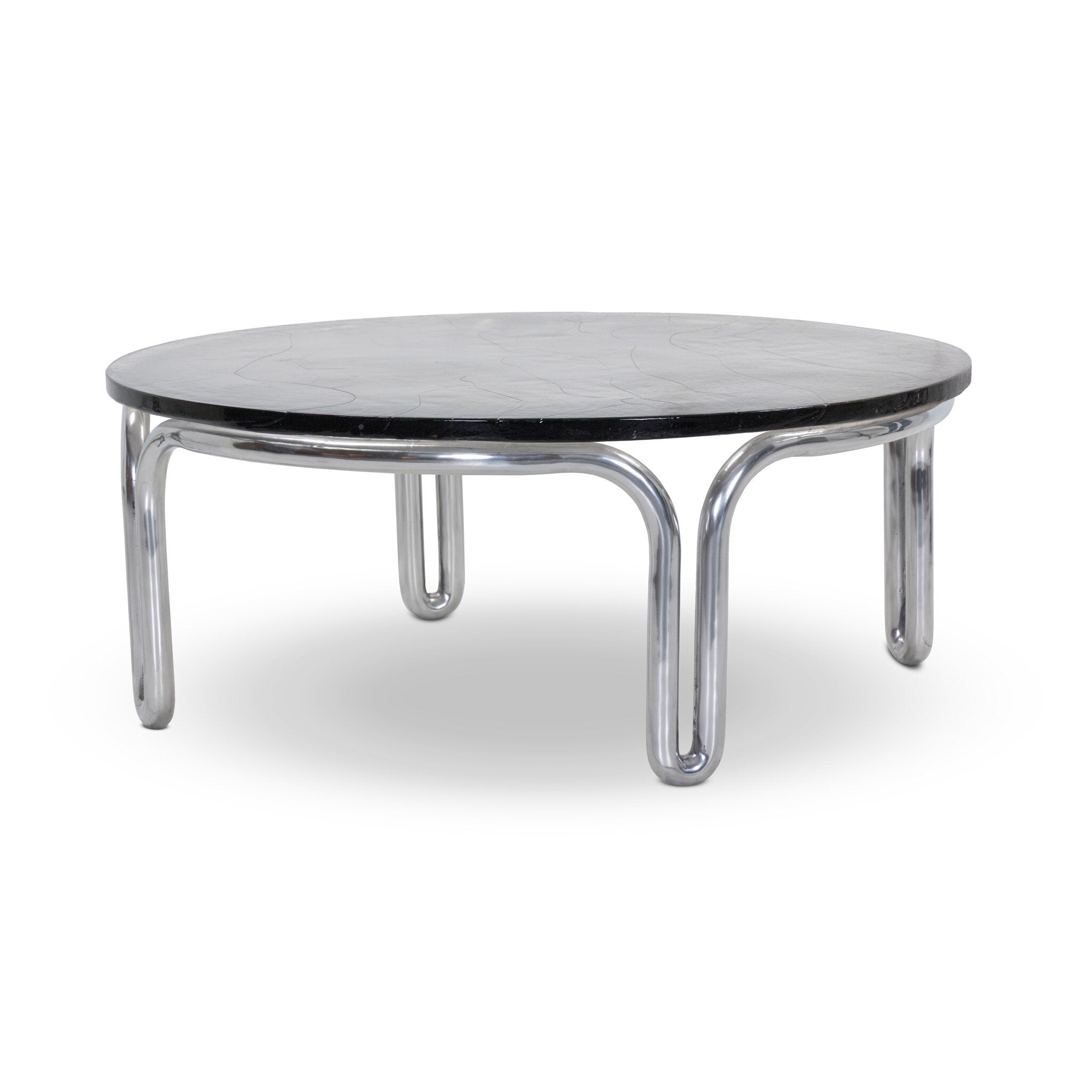 Didi Coffee Table - Clear Cast Glass