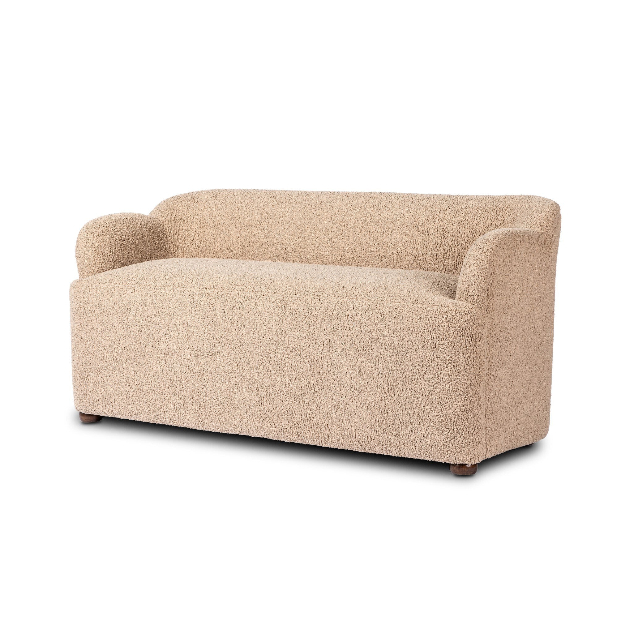 Kadon Accent Bench - Sheepskin Camel