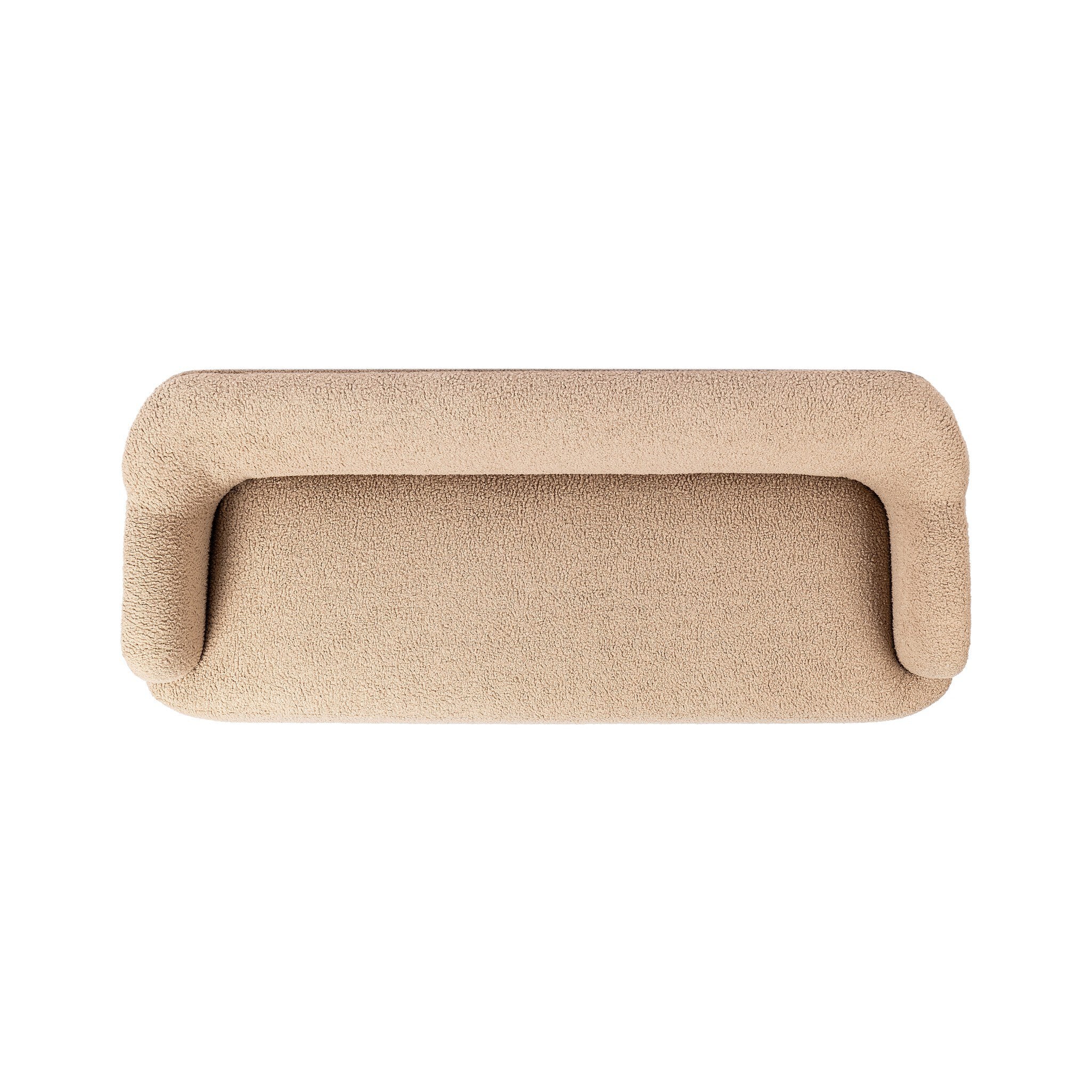 Kadon Accent Bench - Sheepskin Camel