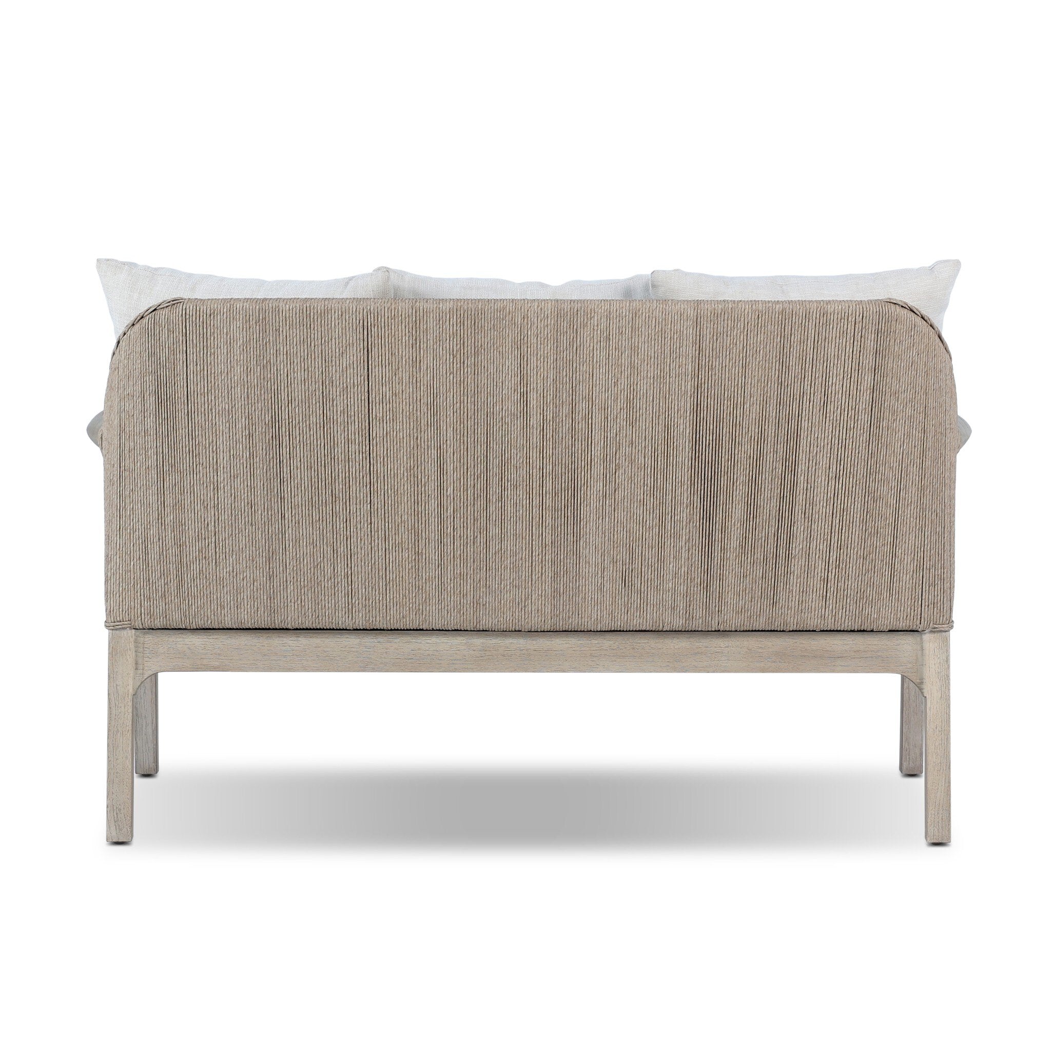 Gelina 53" Outdoor Sofa - Vergo Cream
